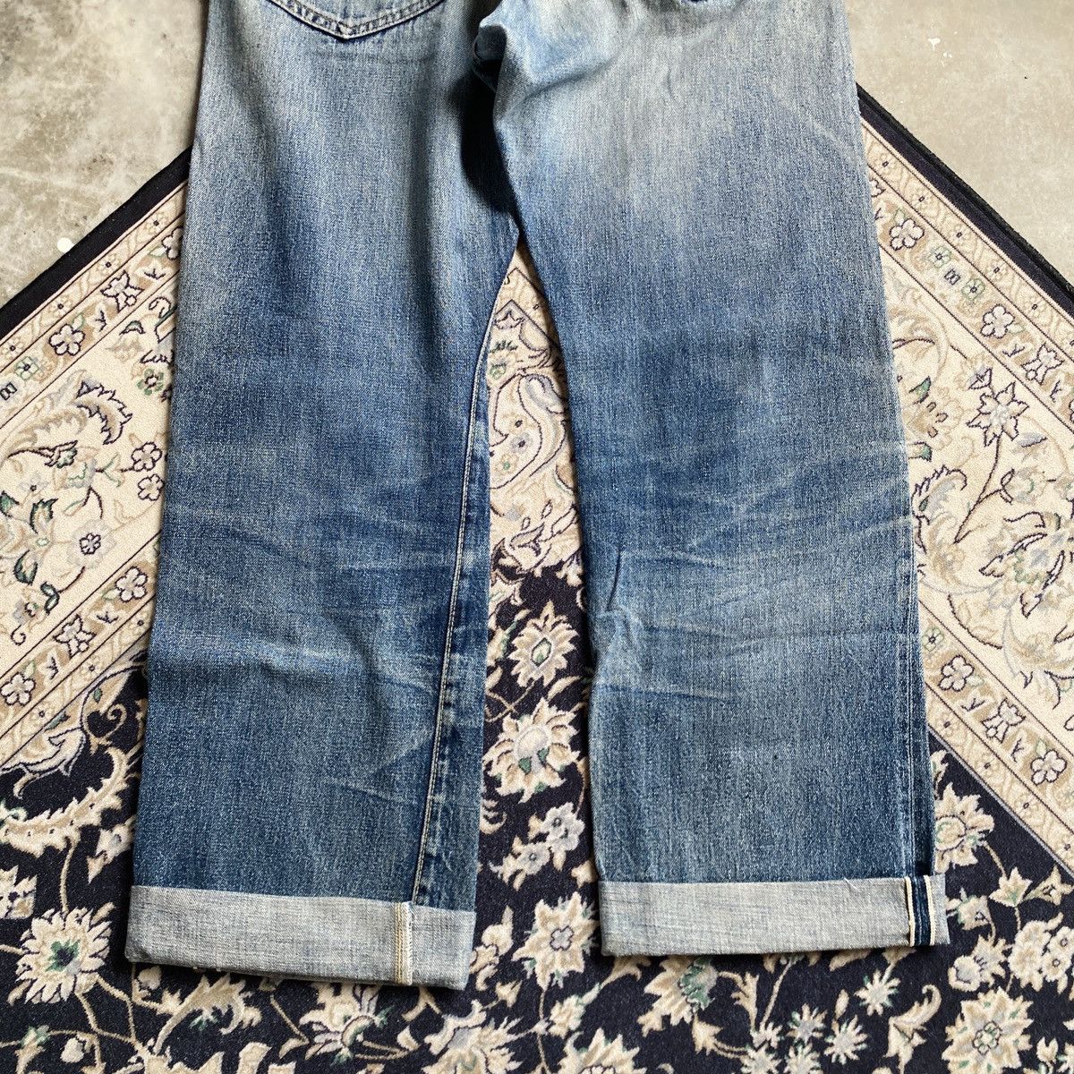 Denime Vintage Denime distressed Selvede Denim Size US 32 / EU 48 - 9 Thumbnail