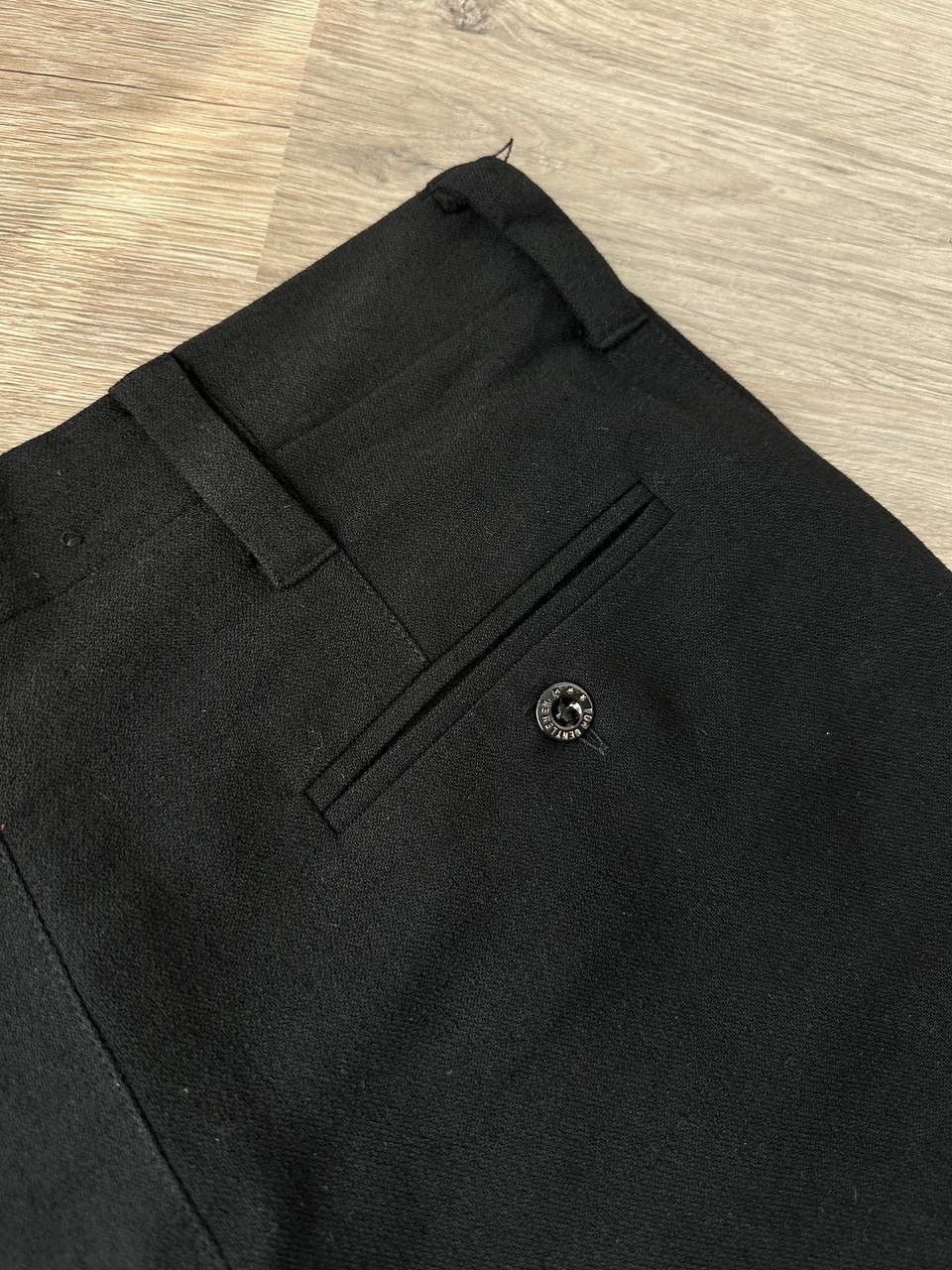 Japanese Brand Vintage NINA VAN ROOIJEN Black Wide Pants Size US 28 / EU 44 - 10 Thumbnail
