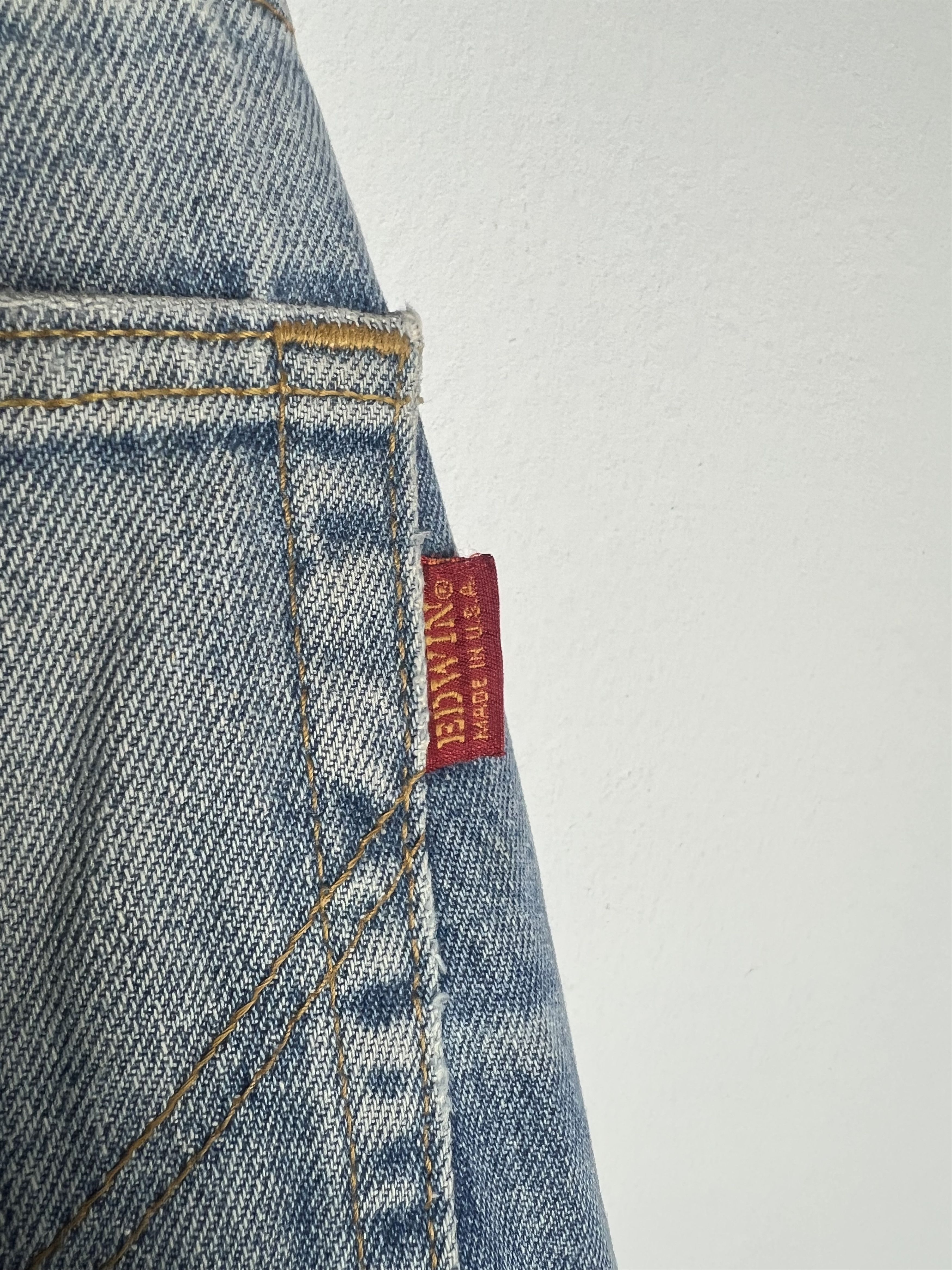 Edwin Vintage Edwin Made in USA Denim Distressed Size US 34 / EU 50 - 25 Thumbnail