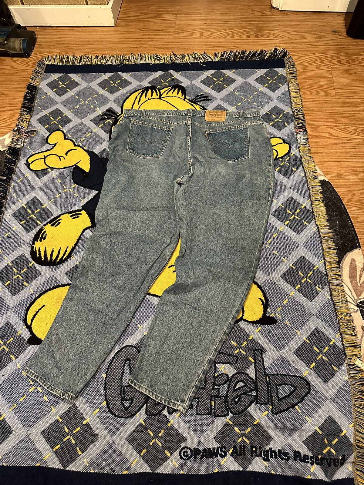 Levi's Vintage 90s Levis Orange Tab Tapered Jeans Size US 43 - 1 Thumbnail