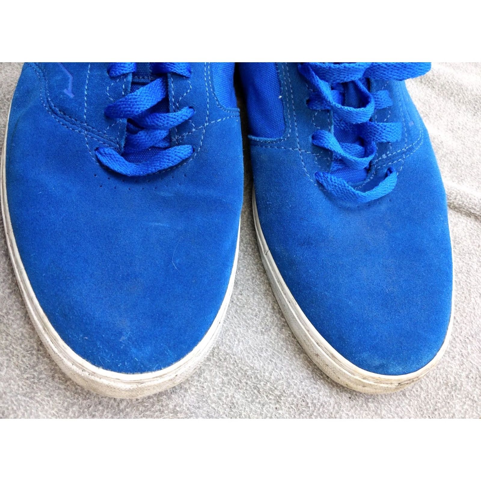 Emerica Emerica The Reynolds Low Vulc Shoes Mens 13 Blue Suede Skate Sneakers Low Top Size US L / EU 52-54 / 3 - 5 Thumbnail