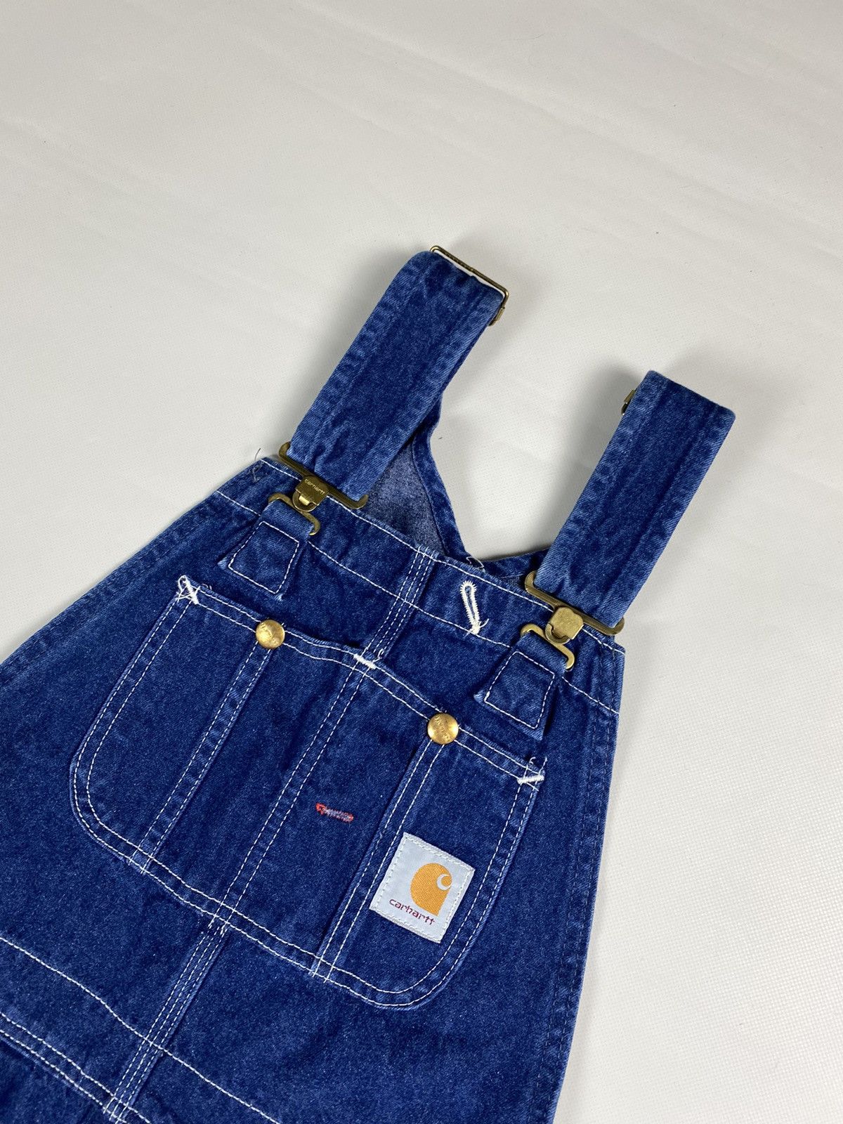 Carhartt Carhartt Vintage Workwear Dungaree denim overalls bib Size US 40 / EU 56 - 10 Thumbnail
