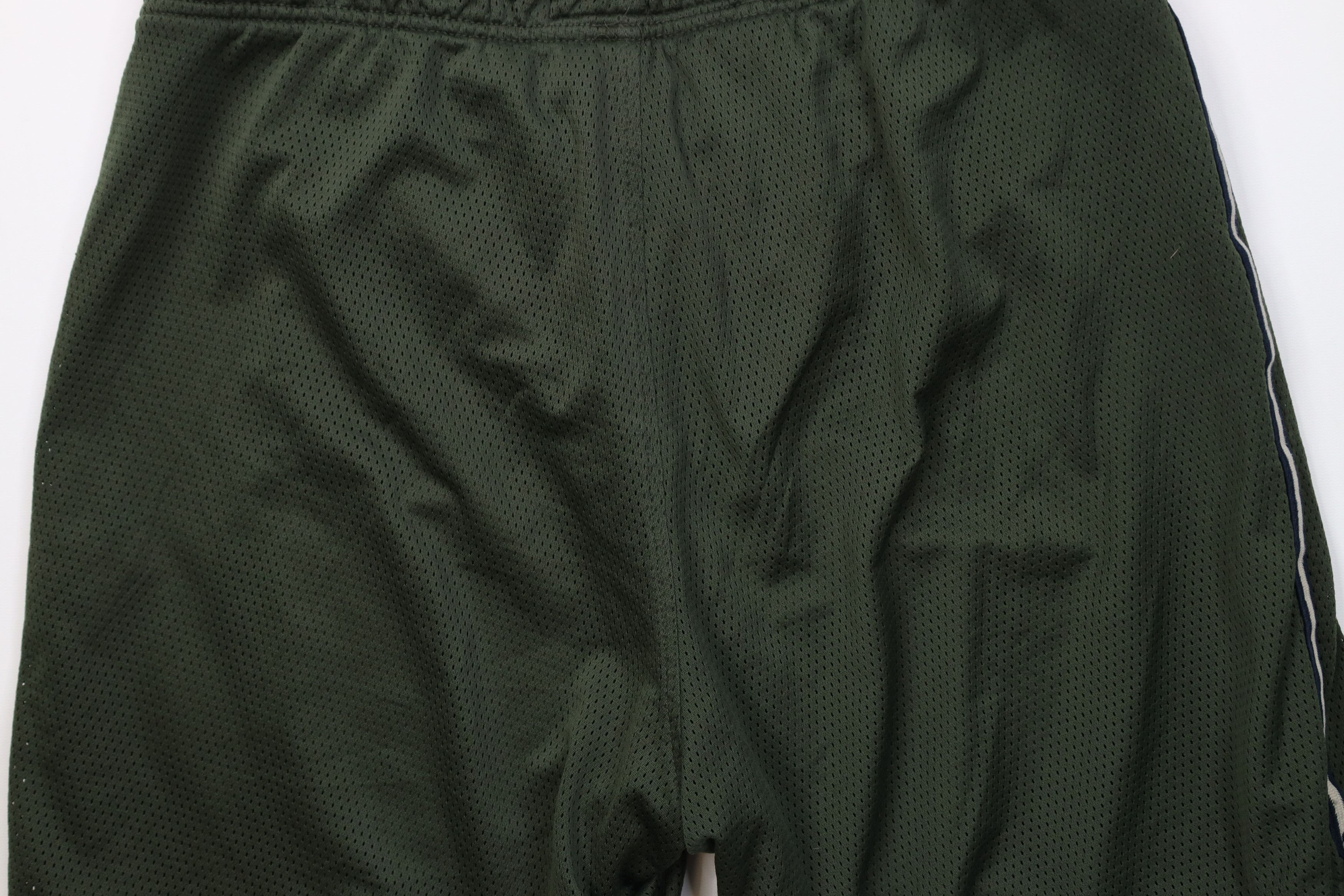 Abercrombie & Fitch Vintage 90s Y2K Abercrombie & Fitch Basketball Shorts Green Size US 34 / EU 50 - 10 Thumbnail