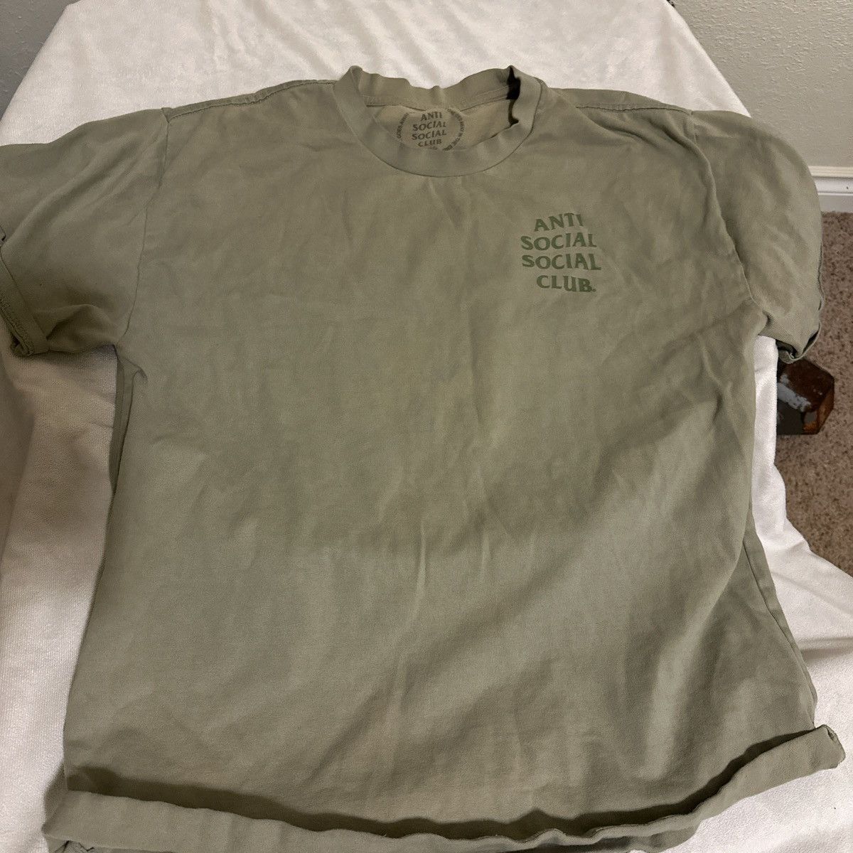 Anti Social Social Club ASSC Green Tee Size US L / EU 52-54 / 3 - 4 Thumbnail