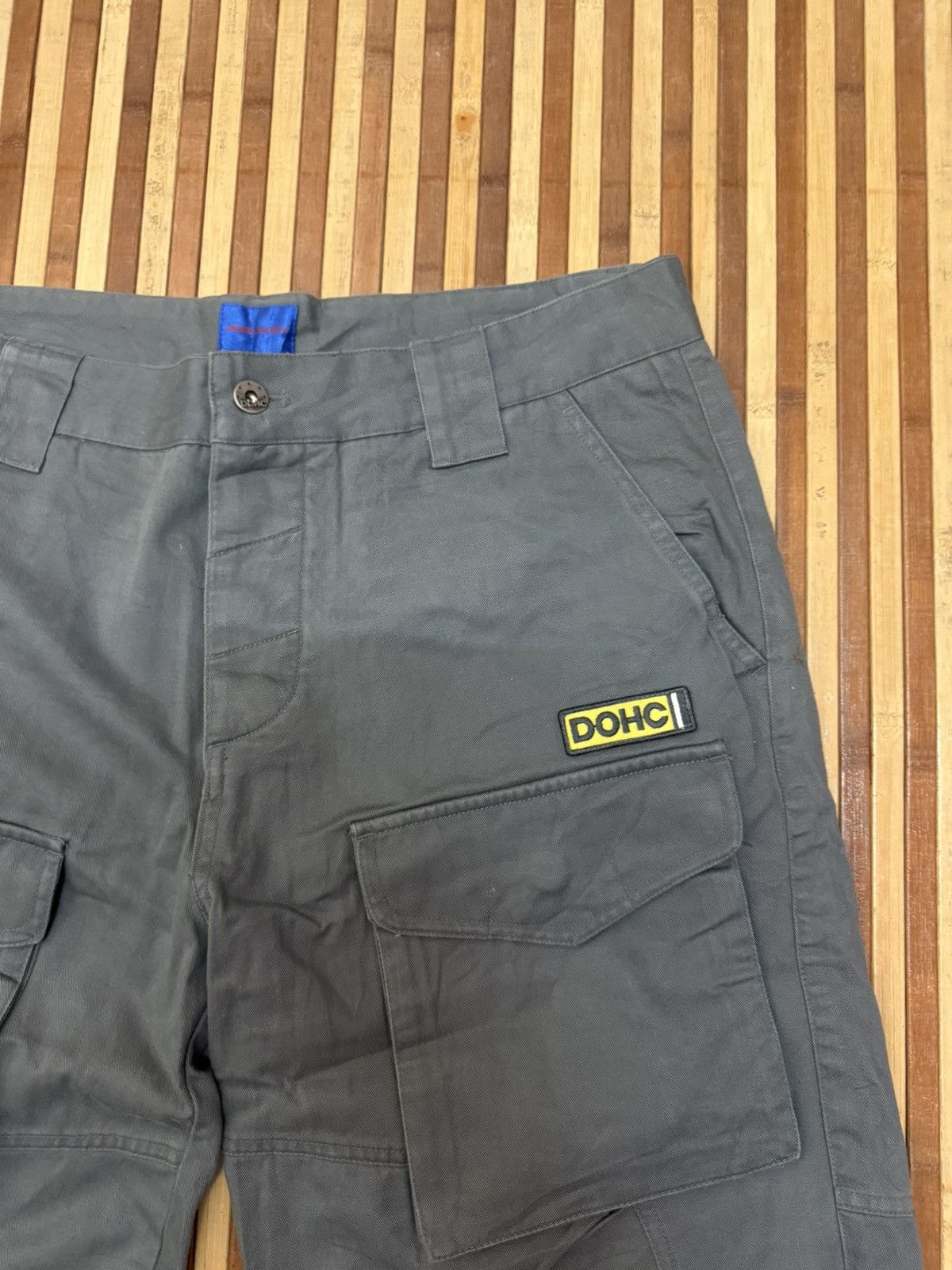 Japanese Brand Vintage DOHC Bush Pocket Cargo Pants 8 Pockets Streetwear Size US 34 / EU 50 - 6 Thumbnail
