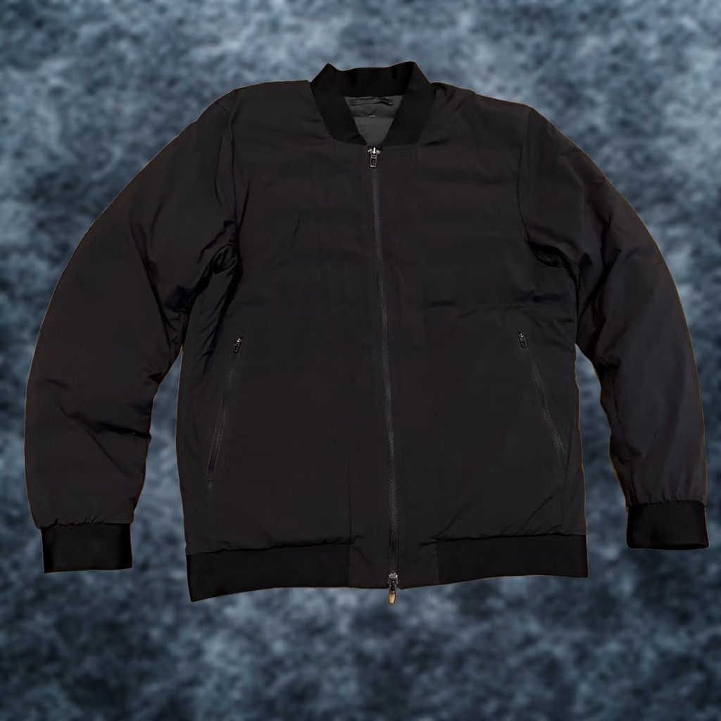 Lululemon Lululemon Jacket Mens S Black Goose Down Fill Bomber Primaloft Puffer Black Zip Softshell Quilted Logo Wind-Resistant Thermal Weathergear Size US S / EU 44-46 / 1 - 1 Thumbnail