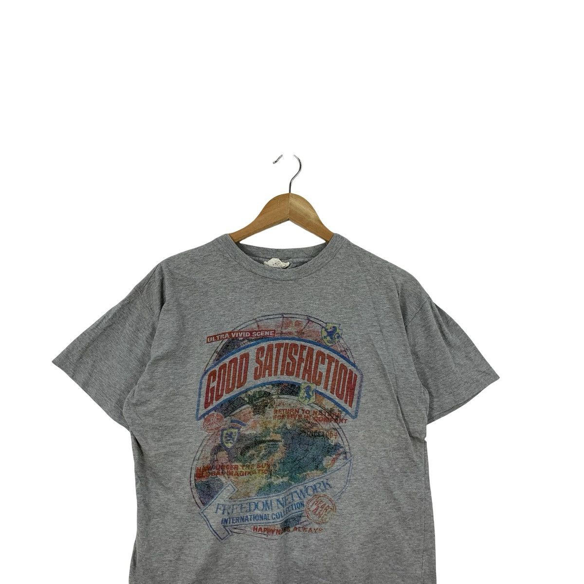 Vintage Vintage GENERATE Good Satisfaction Freedom Network Size US L / EU 52-54 / 3 - 2 Thumbnail