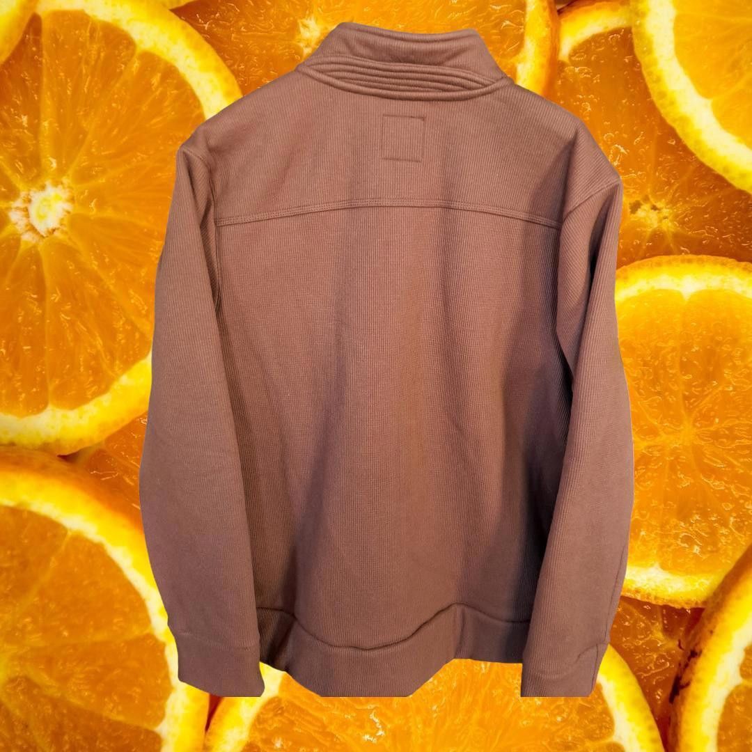 Other NWT Jeremiah and Sons 1/4 Snap Sherpa Lined Orange Sweater S Size US L / EU 52-54 / 3 - 7 Thumbnail