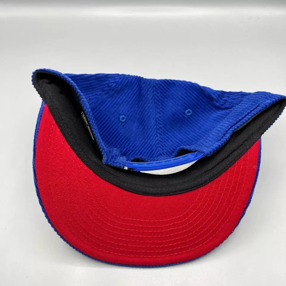 New Era Chicago Cubs Hat Men Corduroy 9Fifty New Era Snap Back M-L Size ONE SIZE - 8 Thumbnail