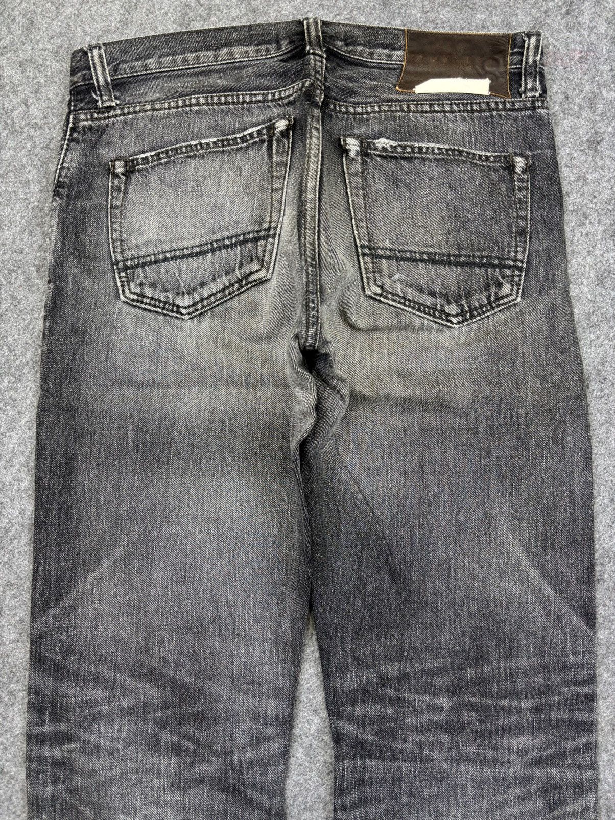 Japanese Brand Vintage Johnbull Paint Selvedge Denim F742 Size US 33 - 12 Thumbnail