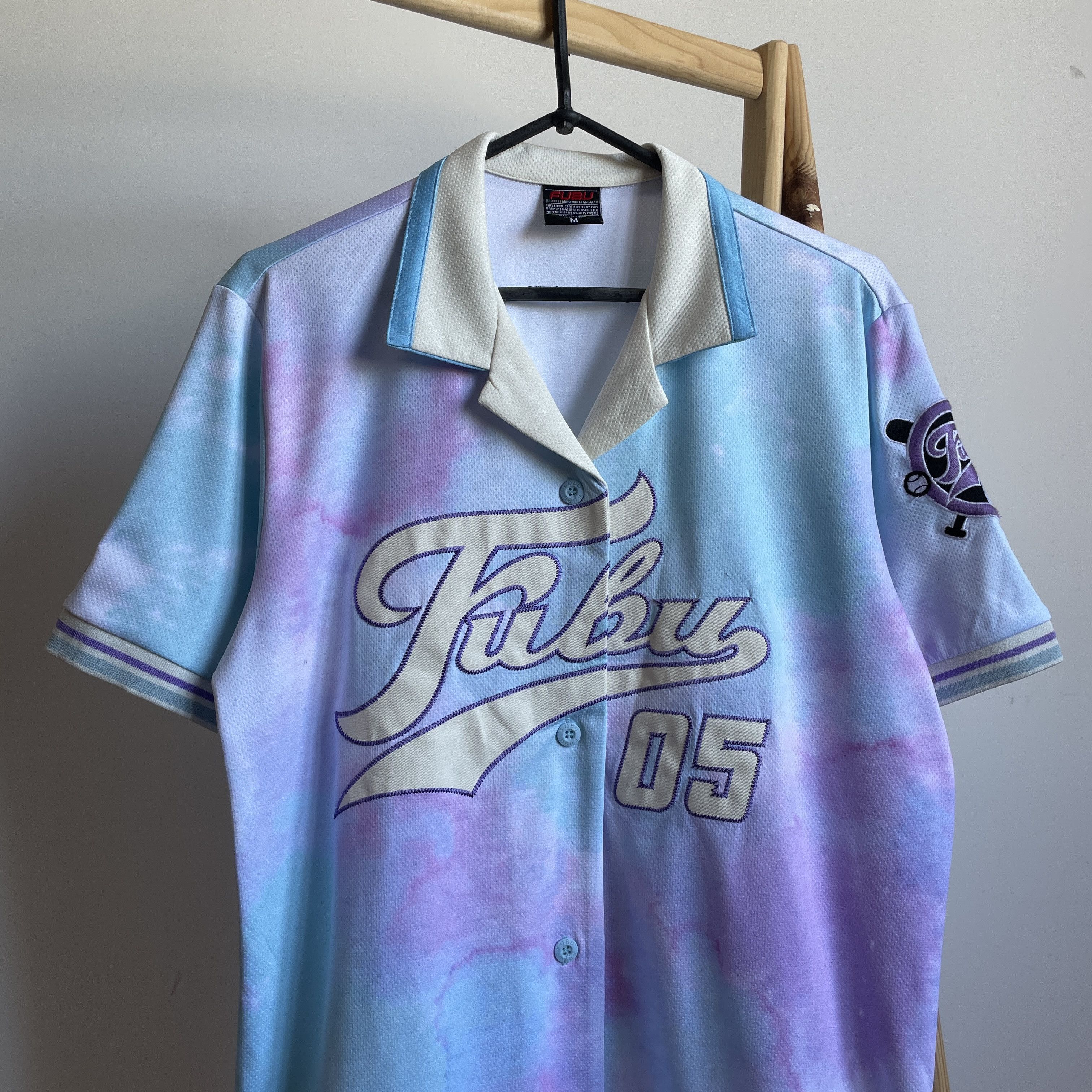 Fubu Fubu Tie Dye Baseball Jersey Size M Size US M / EU 48-50 / 2 - 3 Thumbnail