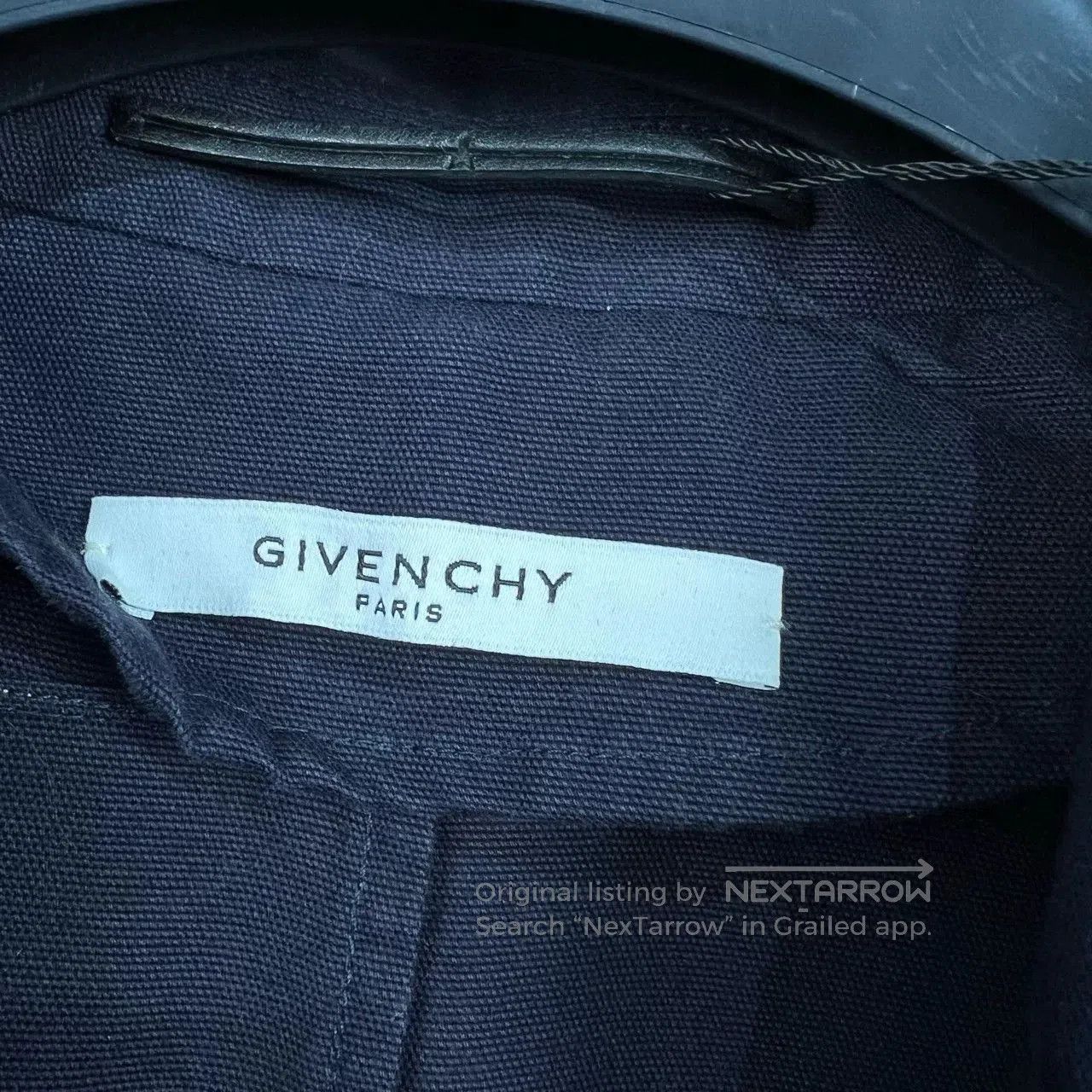 Givenchy Givenchy Long Stitch Coat in Navy Blue. Size US M / EU 48-50 / 2 - 5 Thumbnail