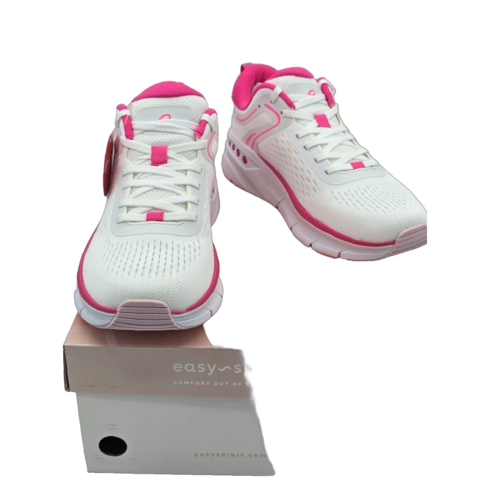 Vintage Easy Spirit Sneakers Women’s White Sz 11 Limited Edition Maxine 2 Emove Walking Shoes Pink Size US 11 / IT 41 - 1 Thumbnail