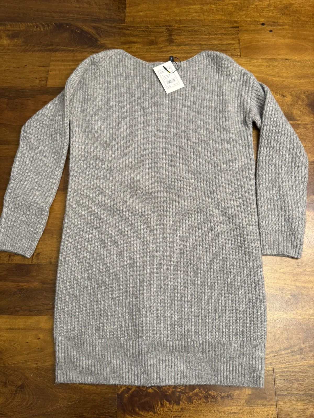 Theory Theory Ribbed Boat Neck Dress Size XS / US 0-2 / IT 36-38 - 1 Thumbnail