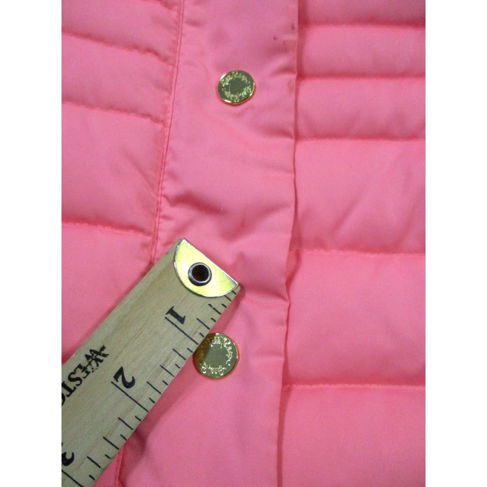 Lilly Pulitzer Lilly Pulitzer Vest Womens Small Pink Down Insulated Puffer Size S / US 4 / IT 40 - 6 Thumbnail