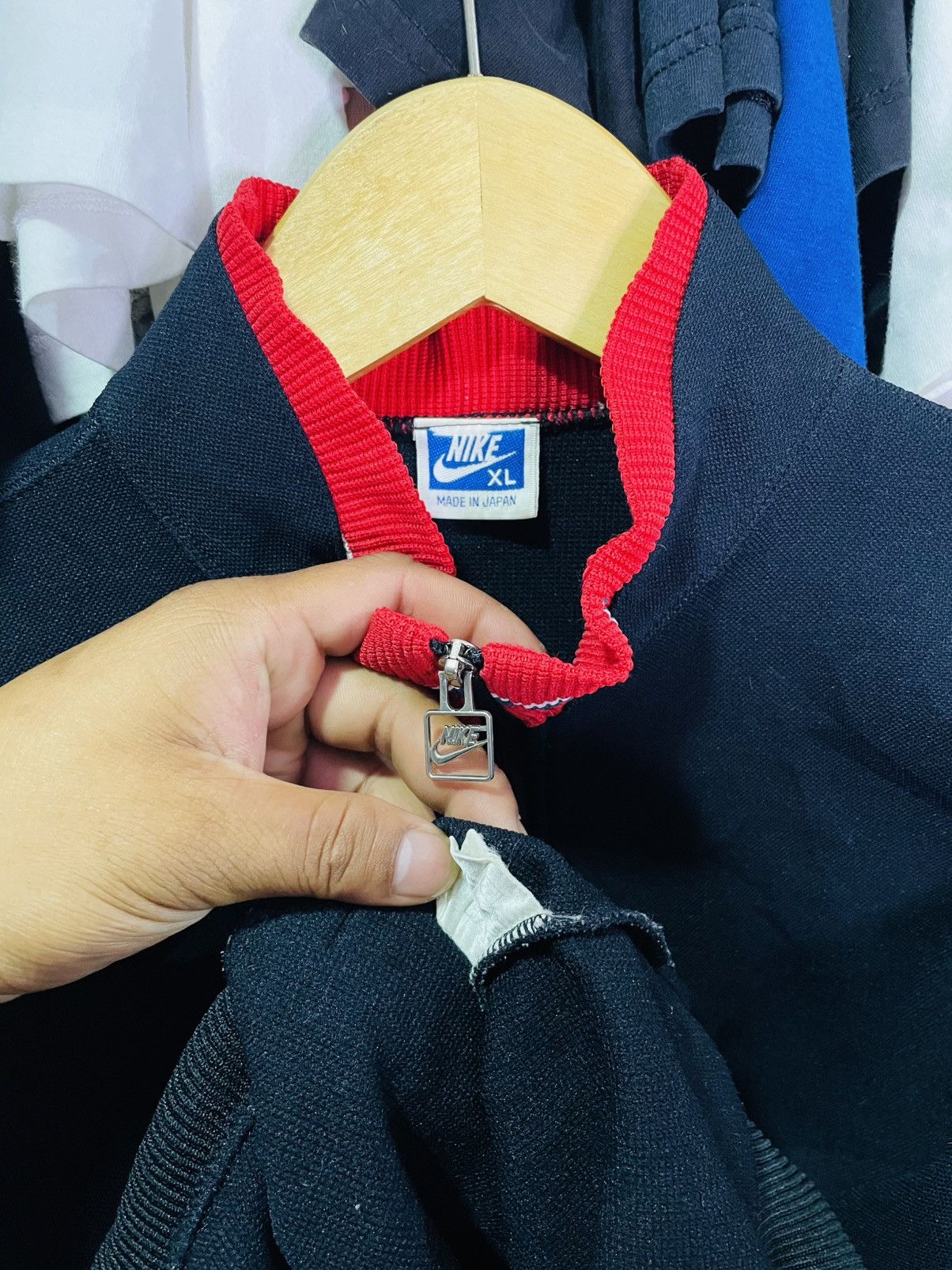 Nike Vintage 80s Nike Track Jacket Size US M / EU 48-50 / 2 - 4 Thumbnail