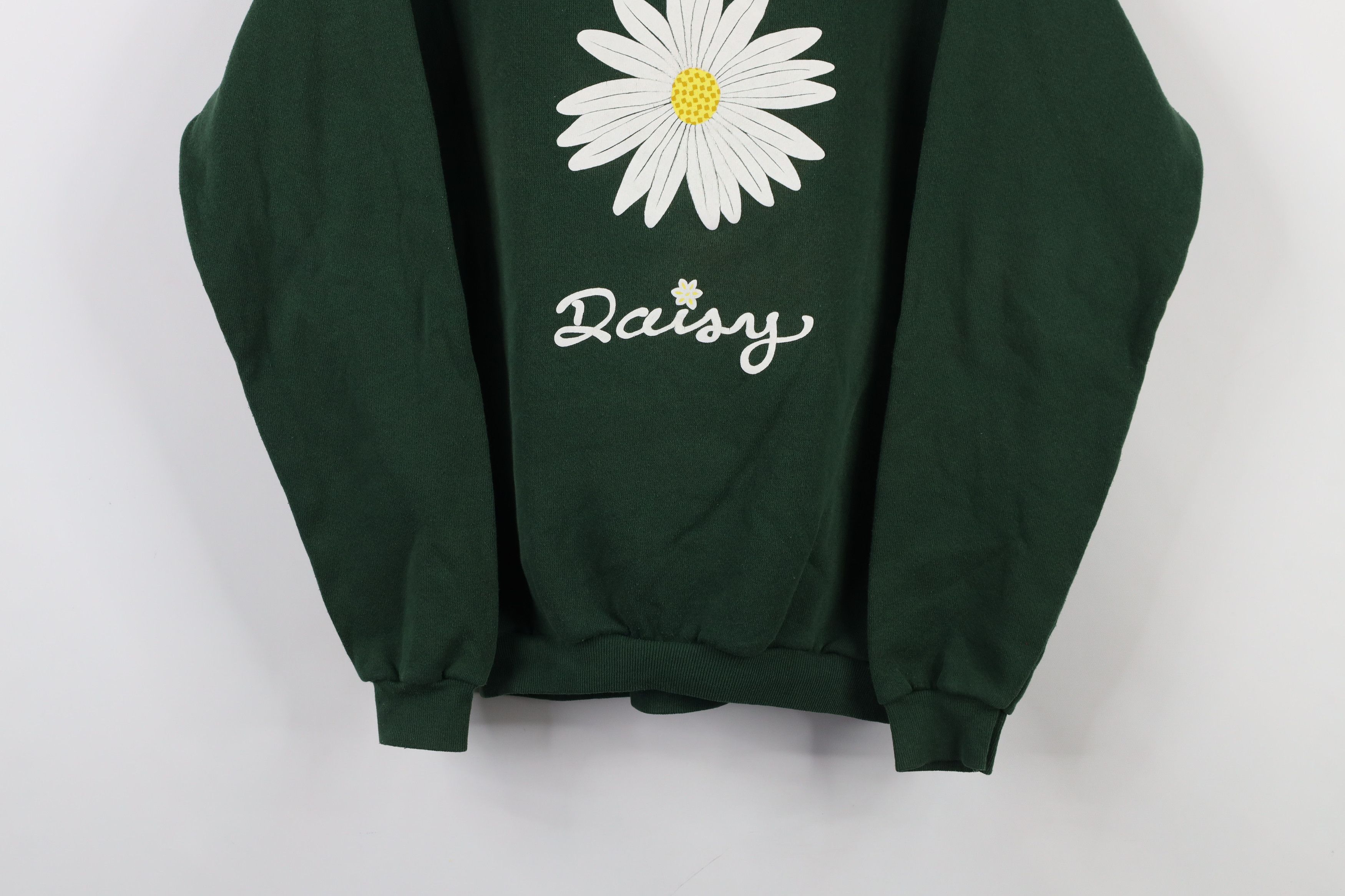 Vintage Vintage 90s Streetwear Daisy Flower Crewneck Sweatshirt USA Size S / US 4 / IT 40 - 3 Thumbnail
