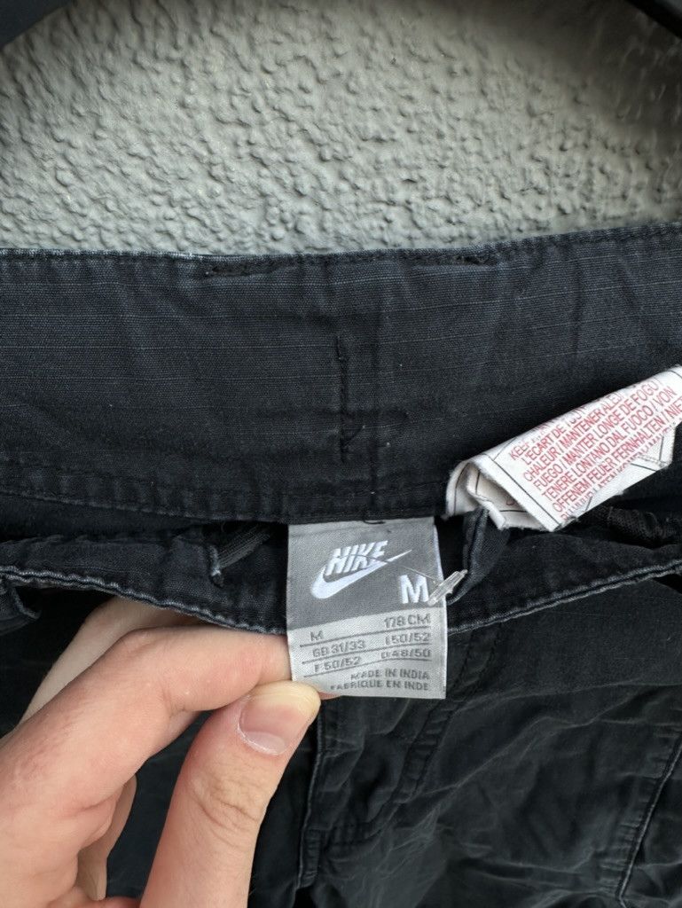 Nike × Vintage Vintage Nike Cargo Shorts Navy Size M Size US 34 / EU 50 - 4 Thumbnail