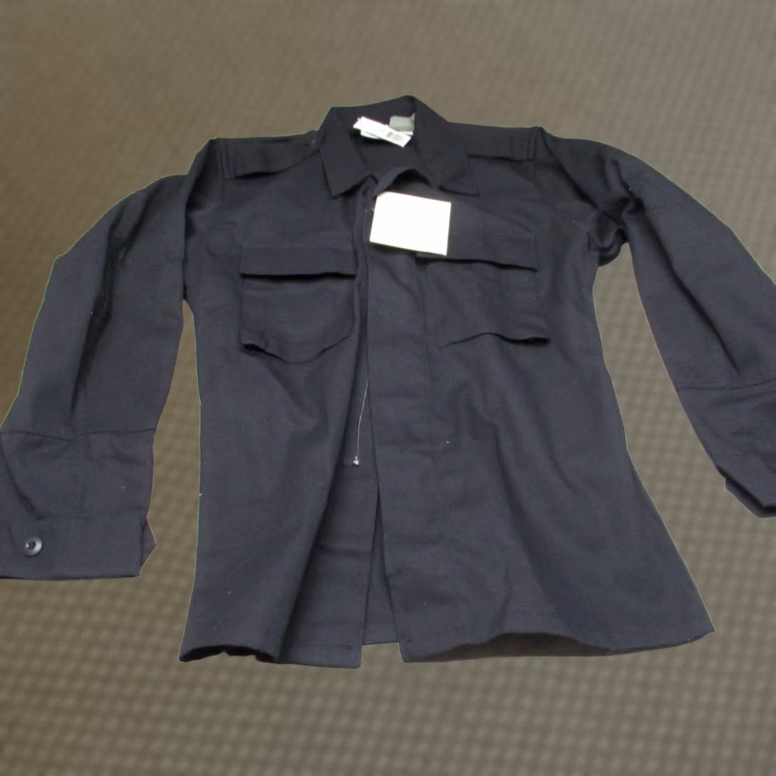 Propper Propper Mens Small Regular Black Full Zip Military Tactical Coat BDU Jacket NWD Size US S / EU 44-46 / 1 - 1 Thumbnail