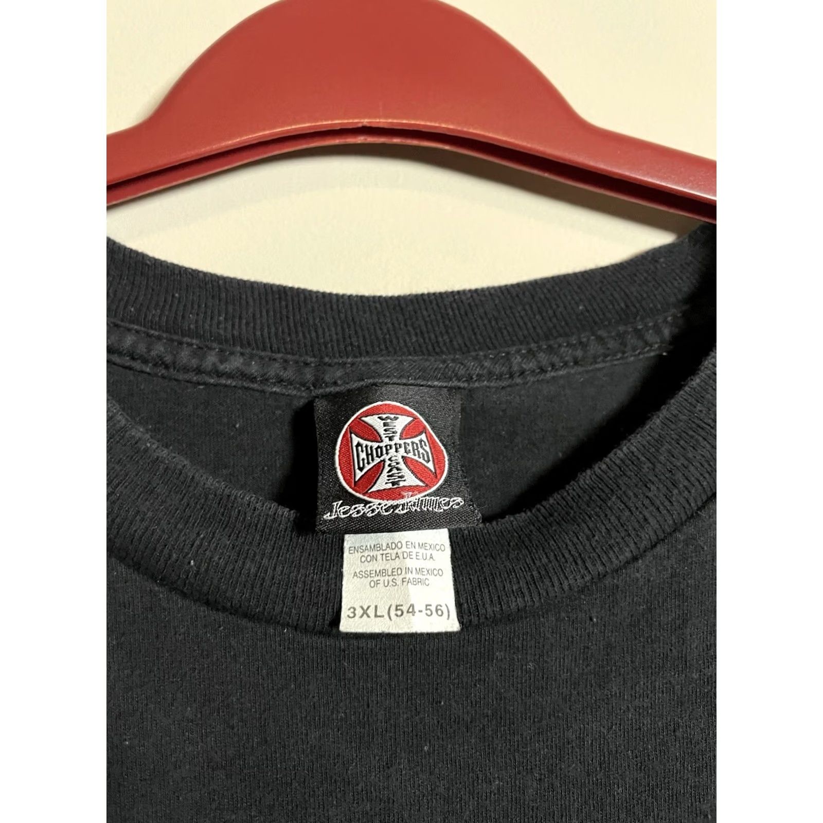 West Coast Choppers VINTAGE West Coast Choppers T-Shirt Black Logo Graphic Print 3XL Men Short Sleeve Crew Neck Motorcycle Shirt Logo Mens Size US XXL / EU 58 / 5 - 6 Thumbnail