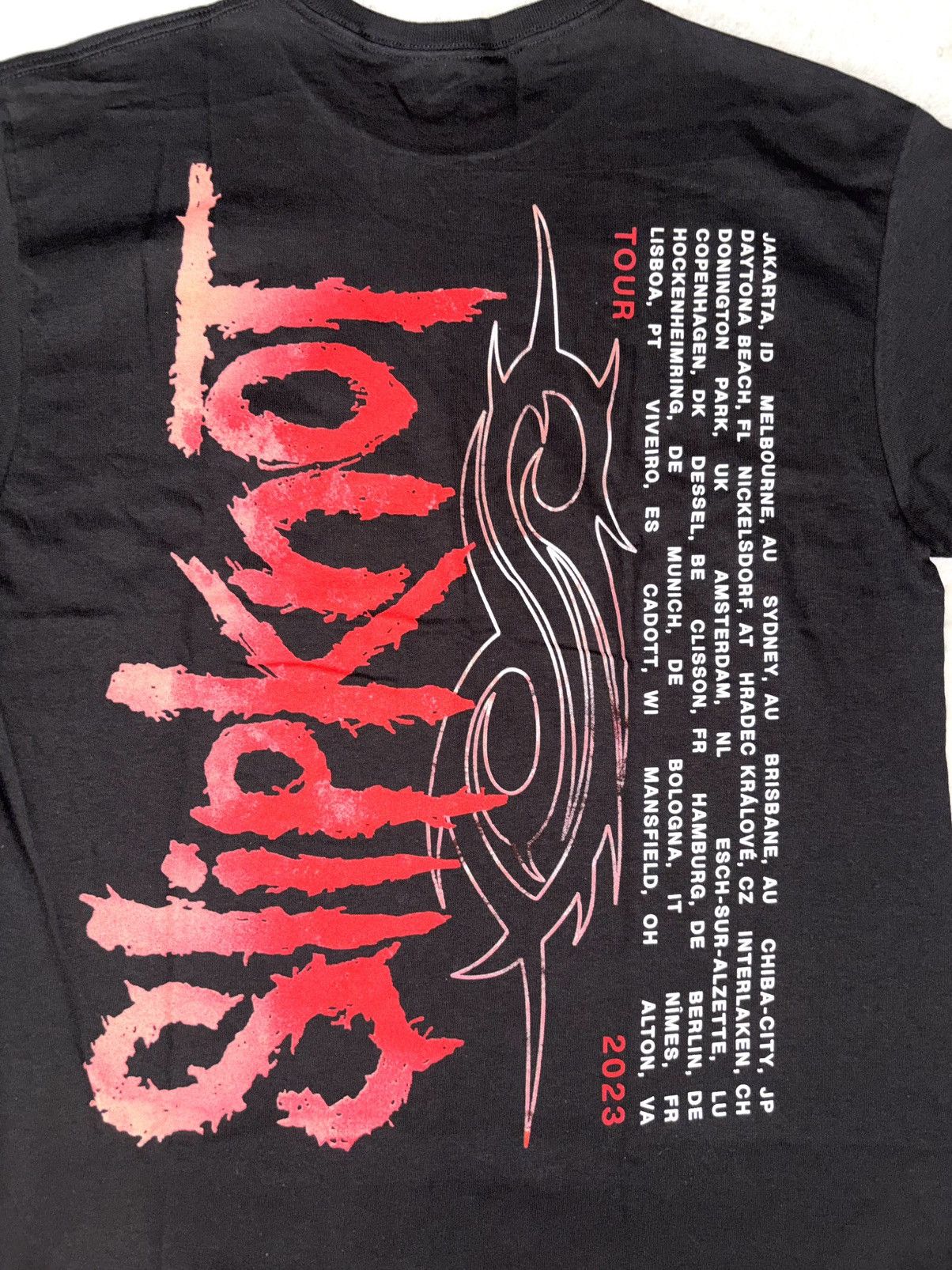 Slipknot Very Rare Sold out Slipknot tour merch shortsleeve Size US L / EU 52-54 / 3 - 4 Thumbnail