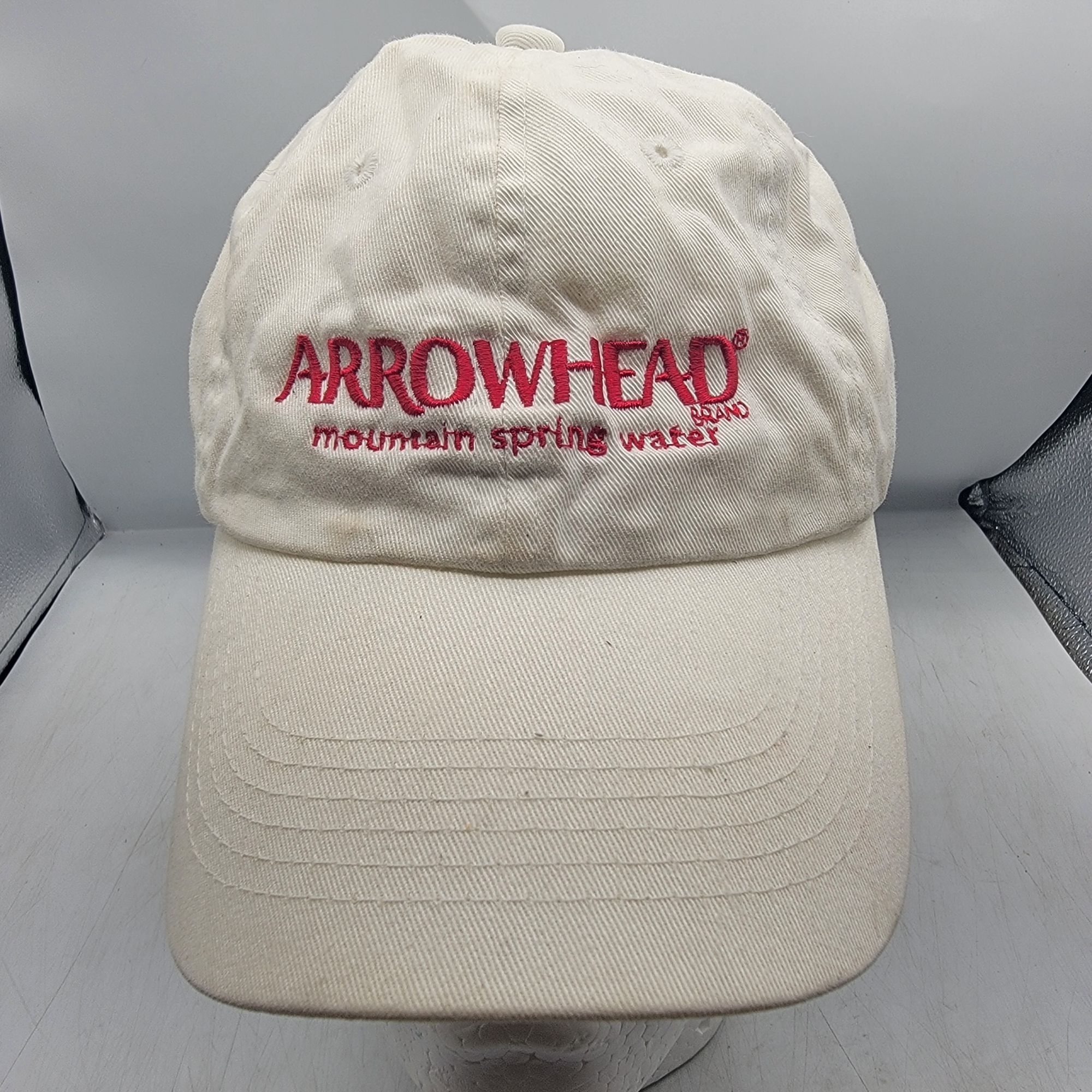 Other Arrowhead Mountain Spring Water Adults White Cap Hat Adjusta Size ONE SIZE - 1 Thumbnail