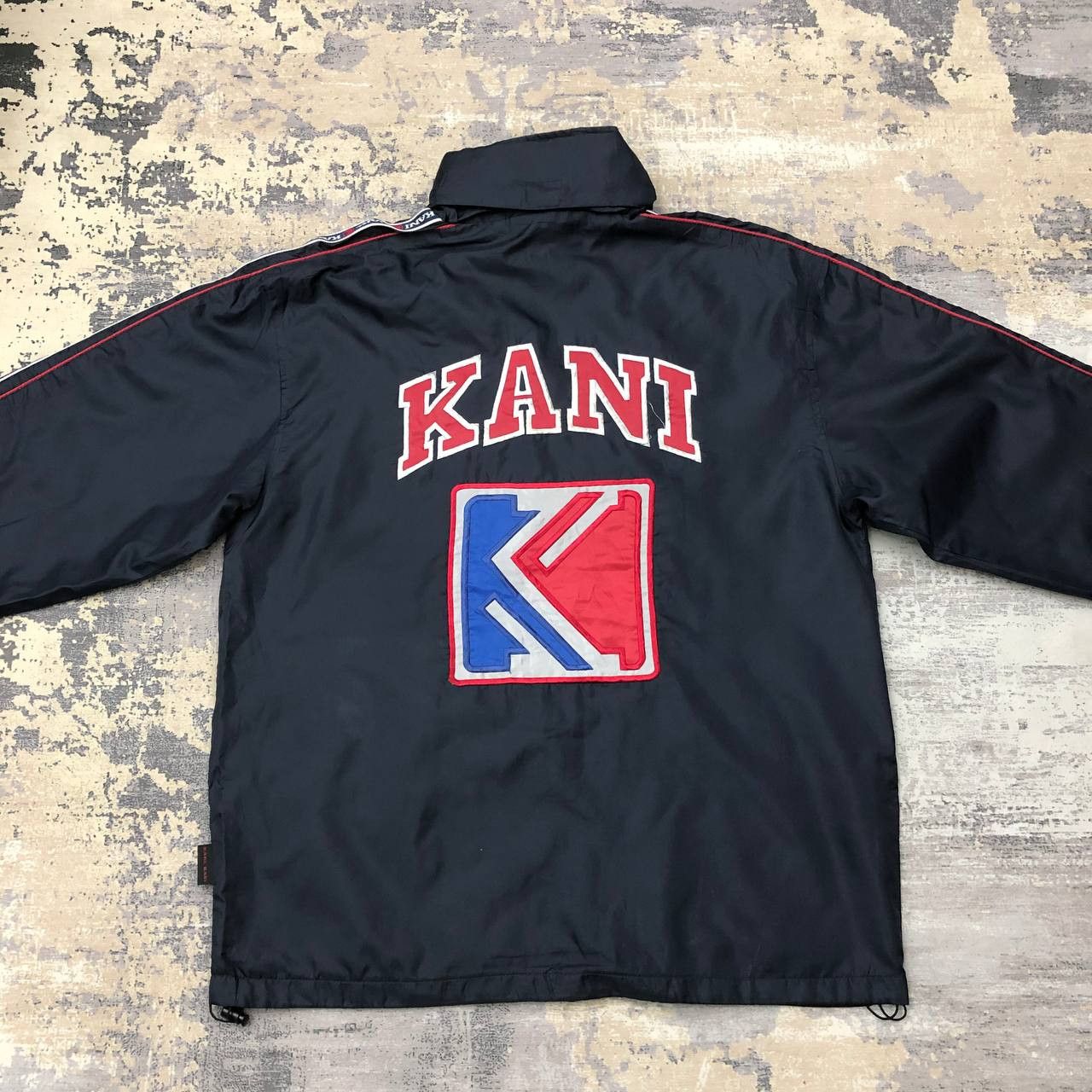 Karl Kani × Vintage Y437 VTG 90s KARL KANI WINDBREAKER JACKET Size US L / EU 52-54 / 3 - 1 Thumbnail