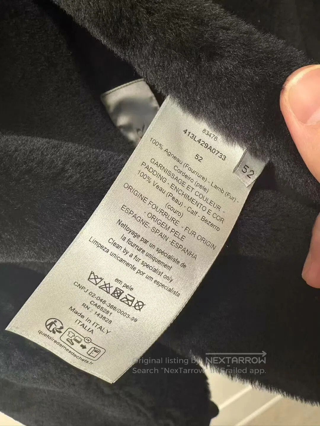 Dior Dior Reversible Shearling Bomber Jacket. Size US L / EU 52-54 / 3 - 3 Thumbnail