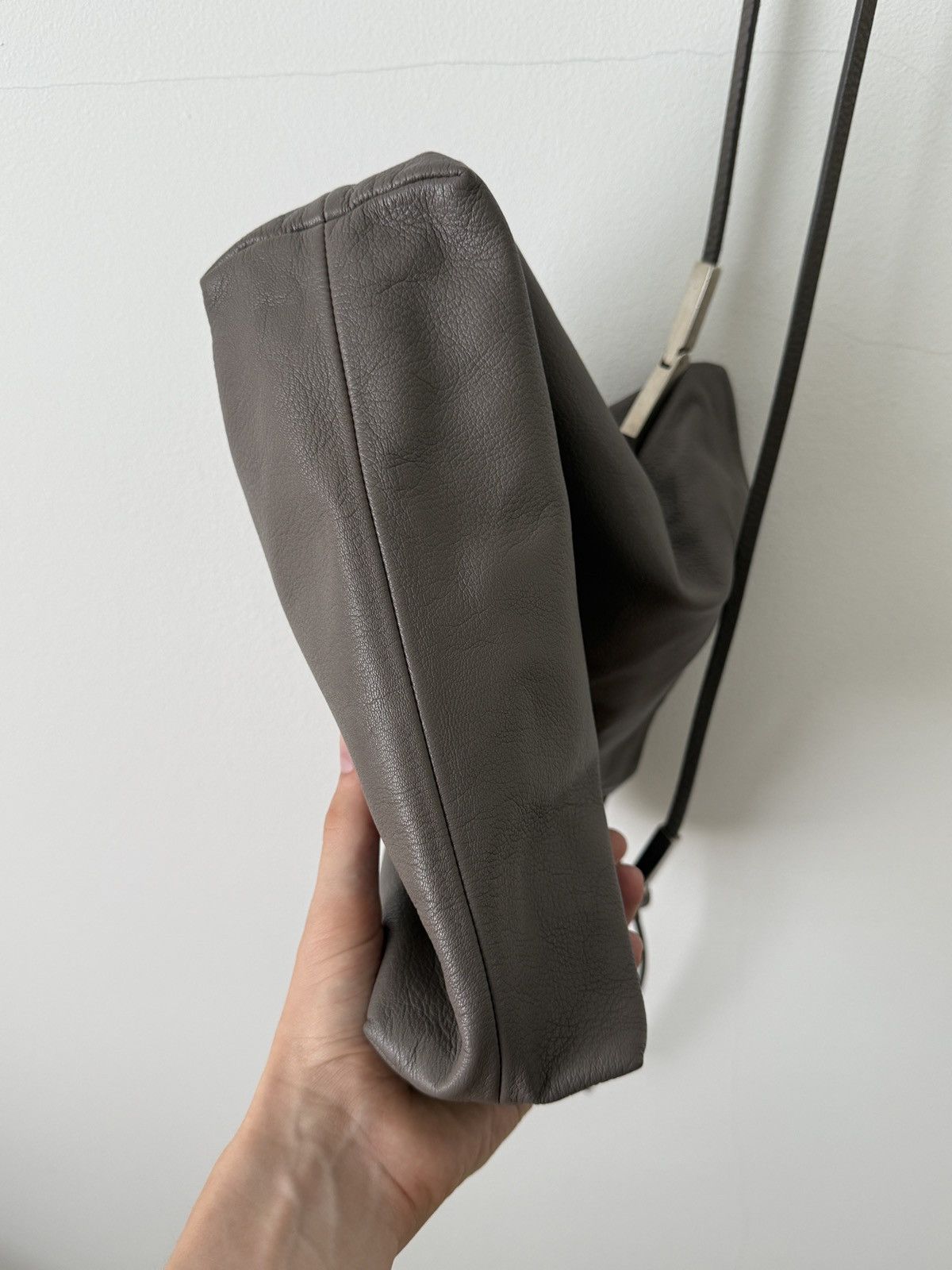 Rick Owens Adri Leather Shoulder Bag Size ONE SIZE - 9 Thumbnail