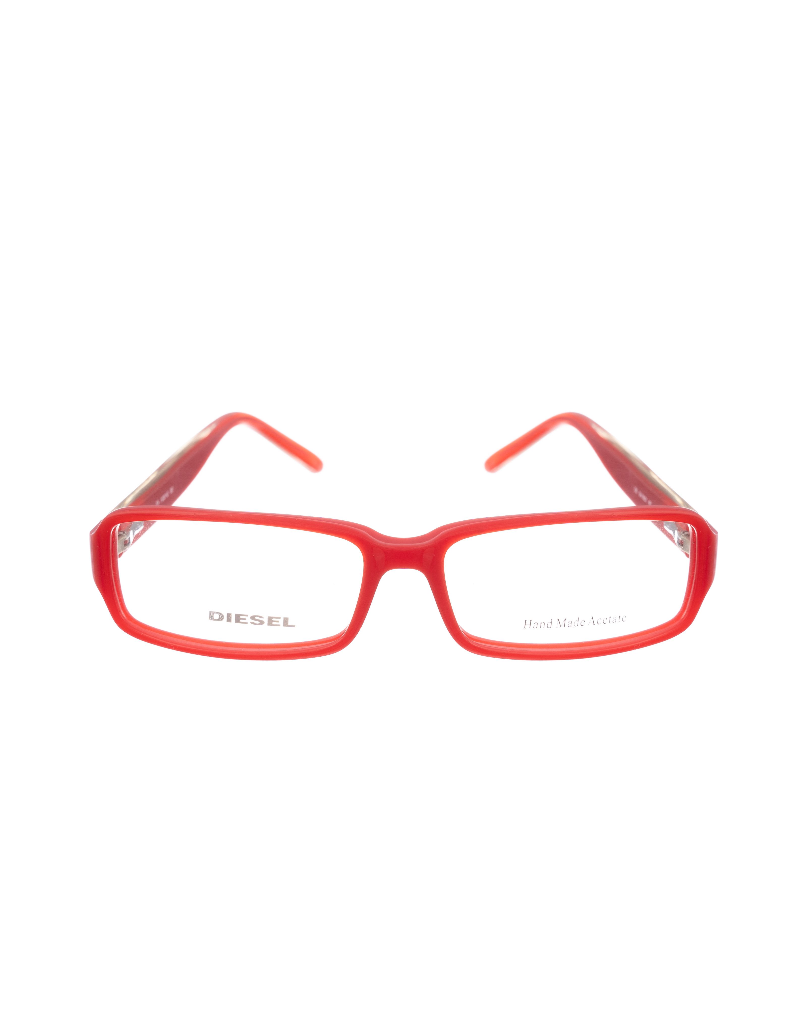 Diesel Diesel 00s Red Glasses with Silver Dots on Temples Size ONE SIZE - 3 Thumbnail