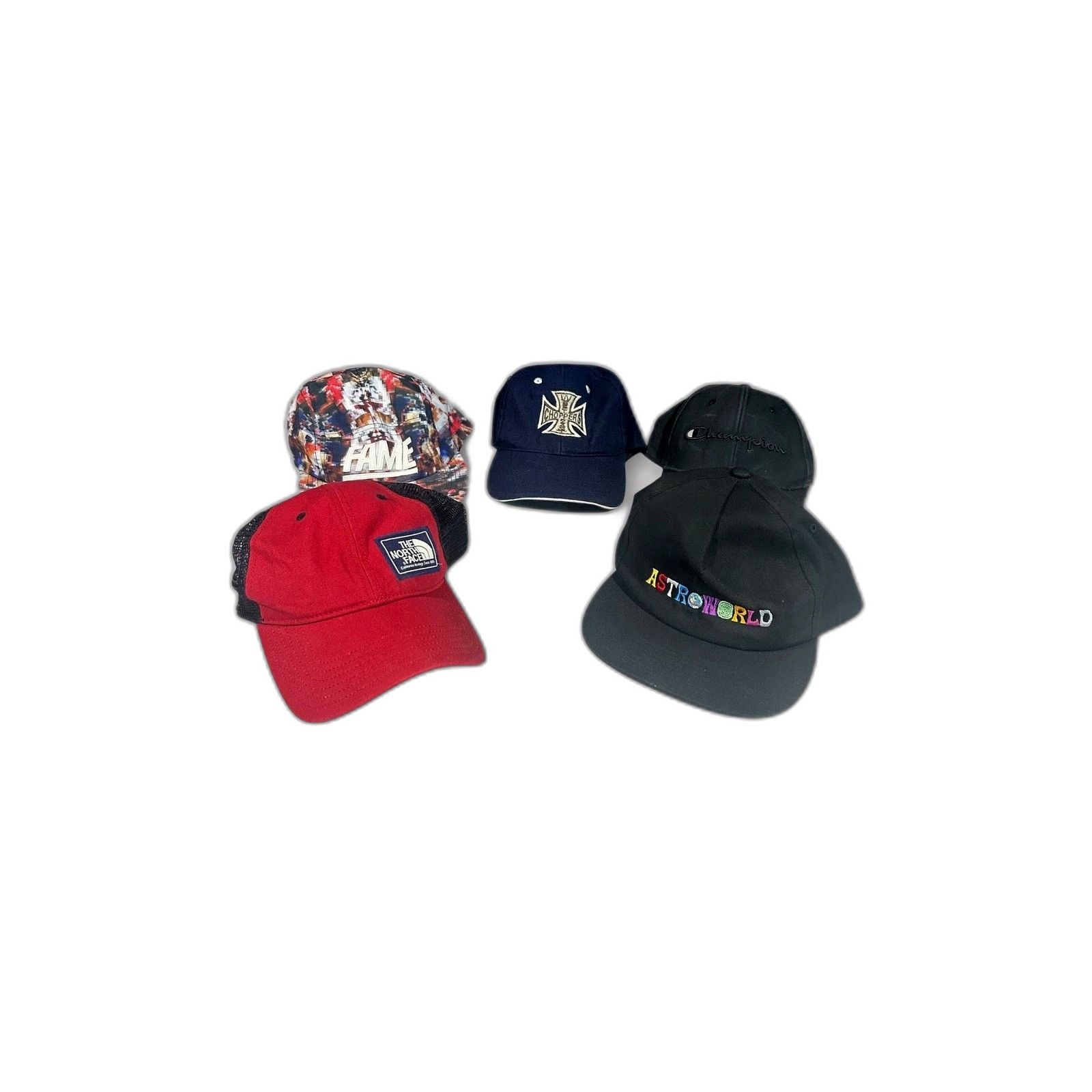 Nike Lot of 10 Brand Hat Nike Adidas Guess North Face VTG Reselle Size ONE SIZE - 2 Thumbnail
