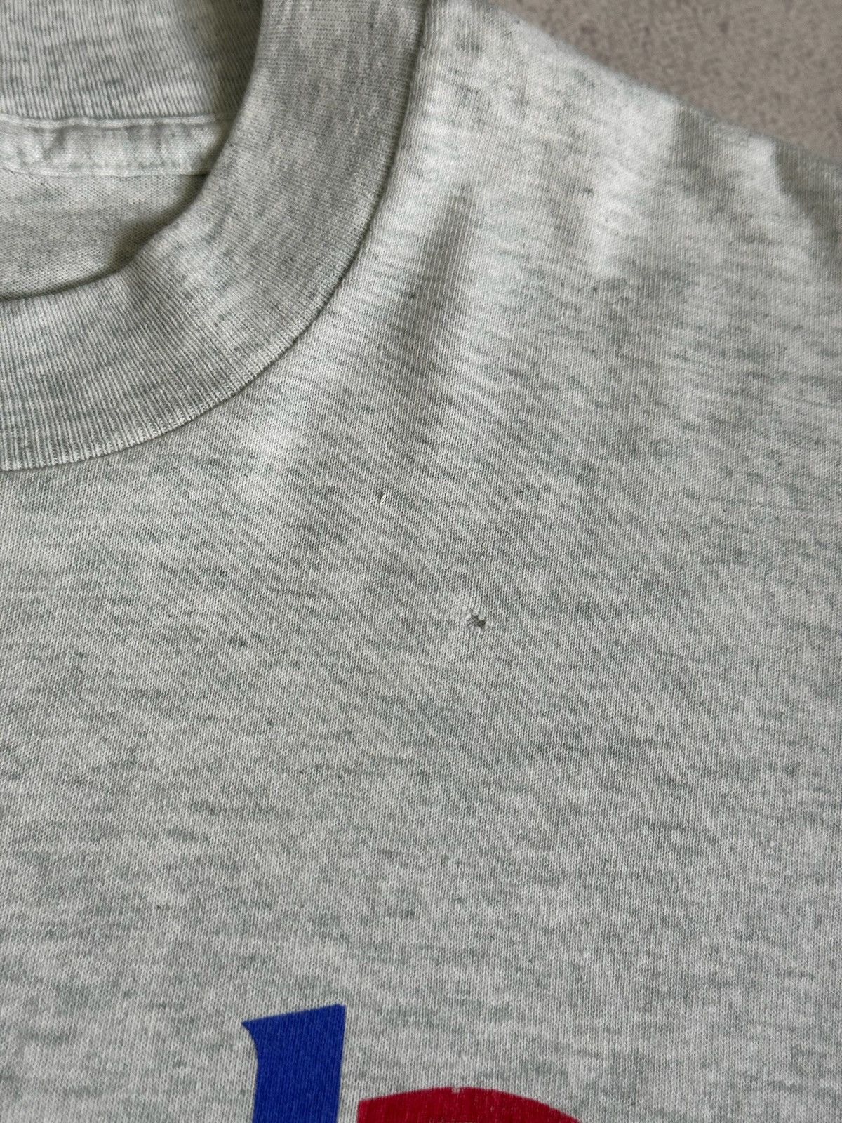 Fruit Of The Loom Vintage Snapple Beverages T Shirt Tee Big Logo Rare 80s Size US XL / EU 56 / 4 - 6 Thumbnail