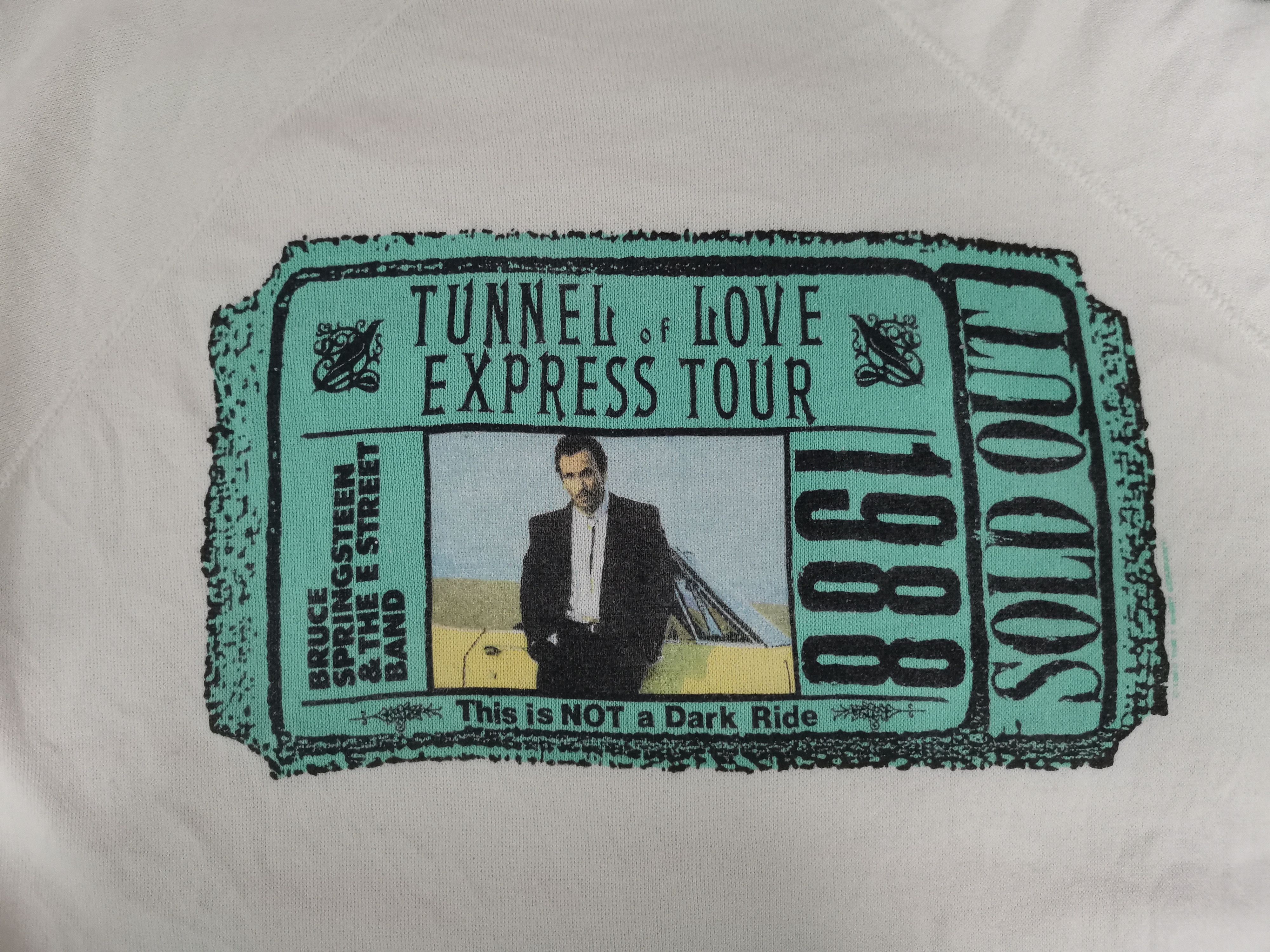 Band Tees Vintage Bruce Springsteen 1988 Tour Sweatshirt American Rock Size US XL / EU 56 / 4 - 1 Thumbnail
