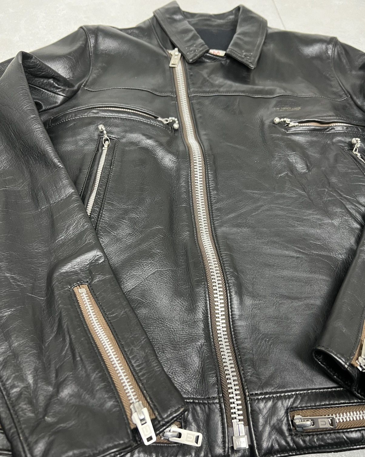 Undercover Undercover FW17 Stay Weird Black Leather Jacket Size US S / EU 44-46 / 1 - 4 Thumbnail