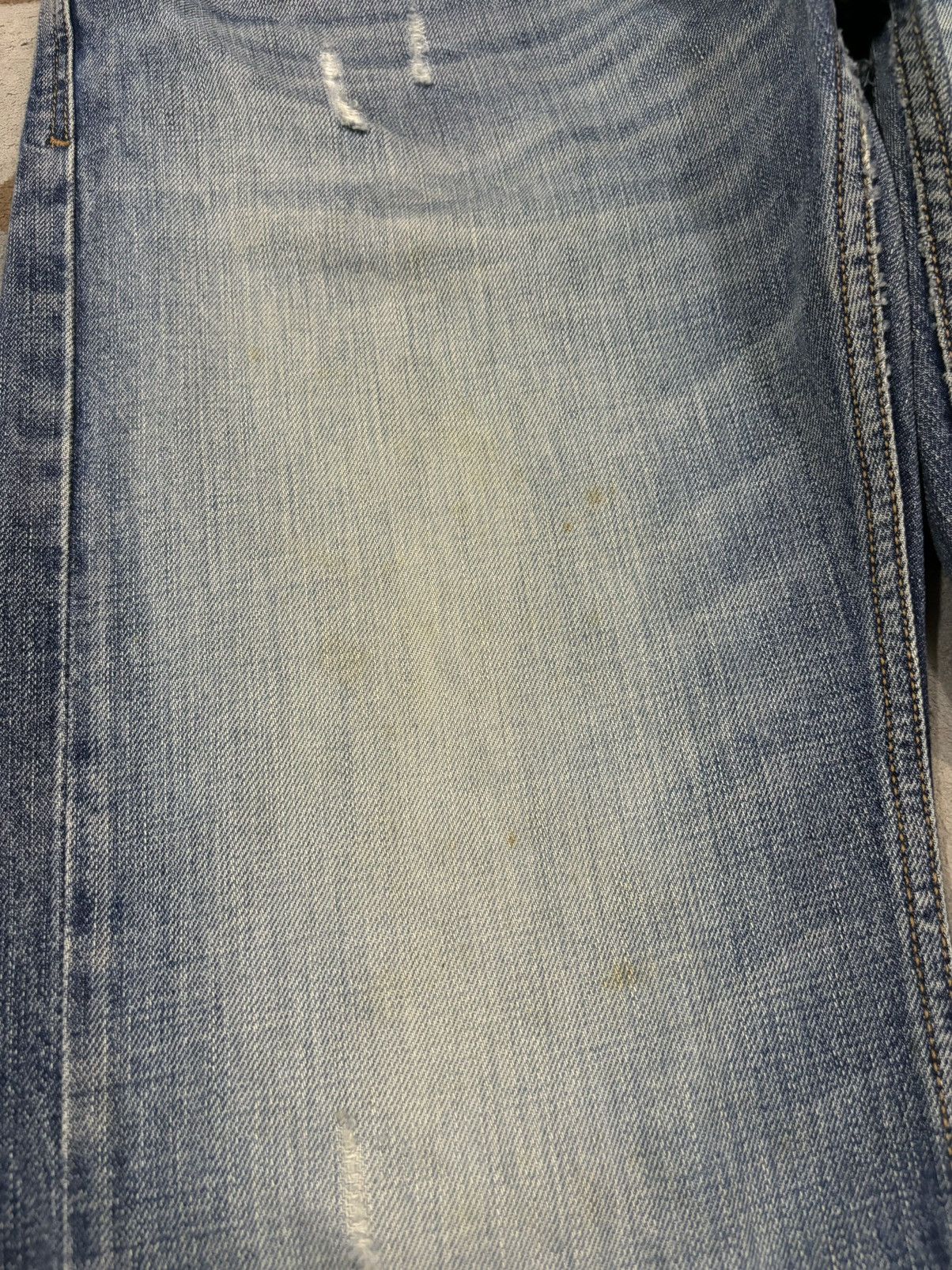 Diesel Vintage Diesel Industry Mud Wash Loose Fit Distressed Jeans Size US 34 / EU 50 - 7 Thumbnail