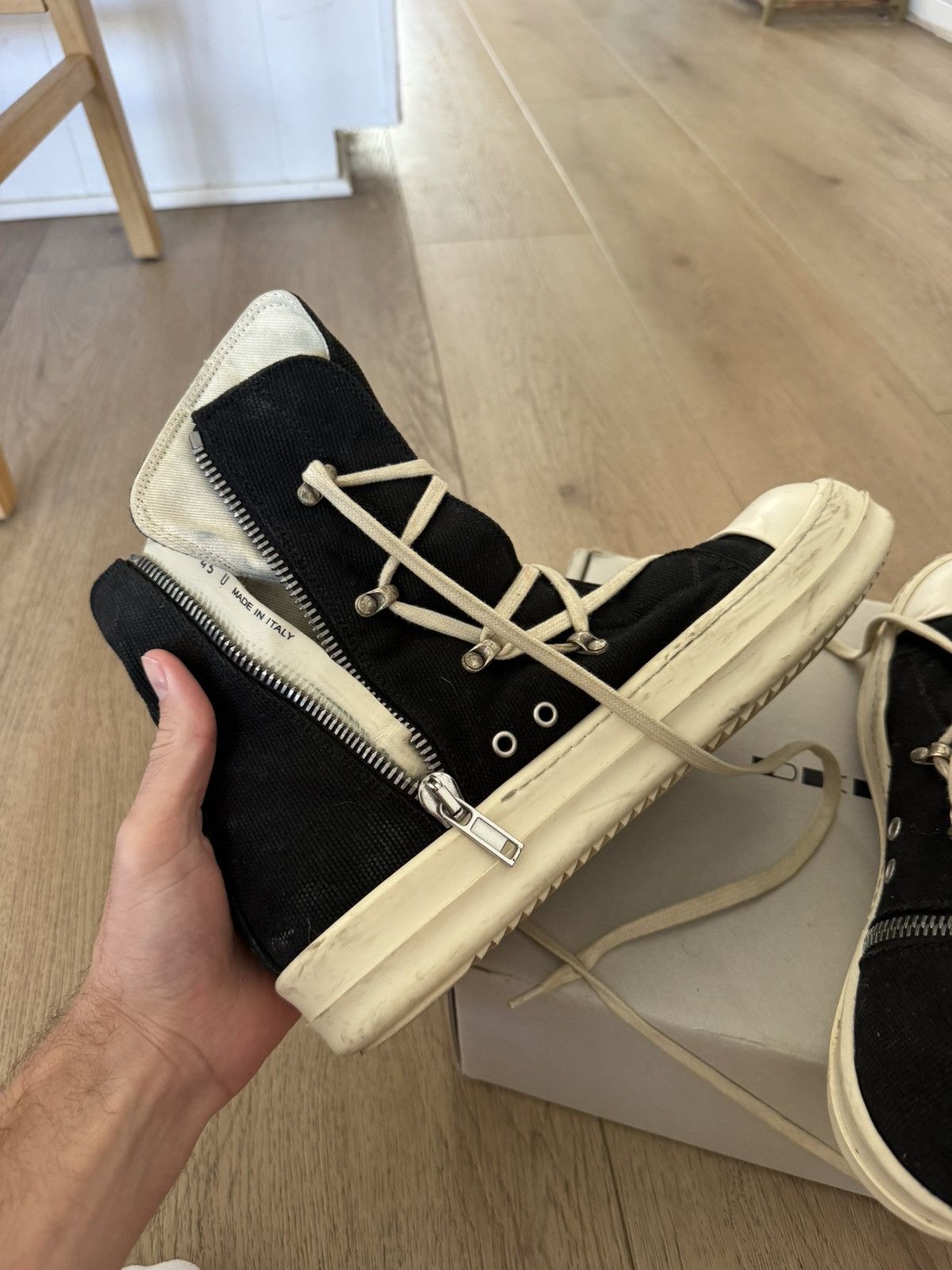 Rick Owens Hexagram ramones Size US 12 / EU 45 - 10 Thumbnail