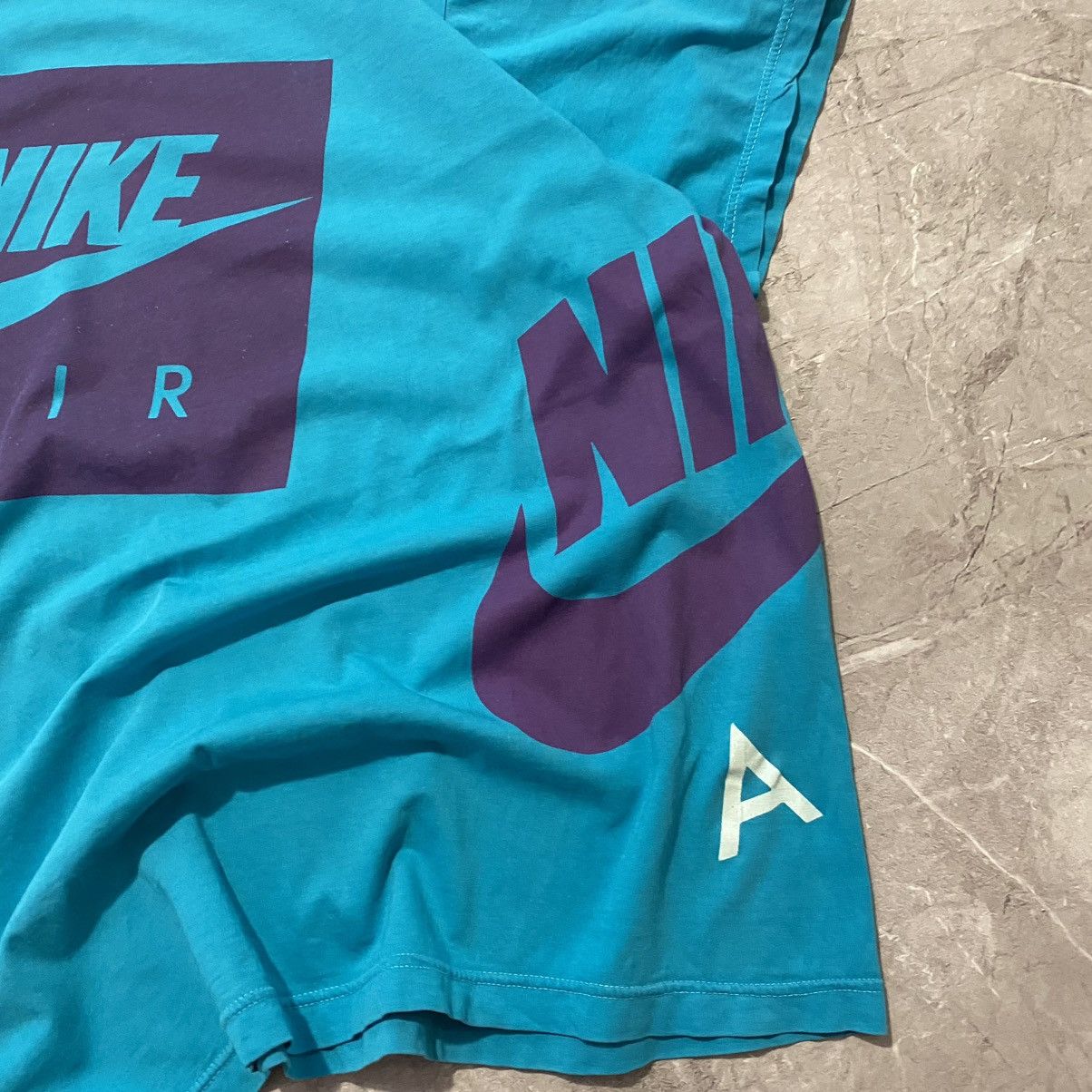 Nike × Vintage VINTAGE NIKE AIR TEE BIG LOGO USA 90s Size US M / EU 48-50 / 2 - 4 Thumbnail