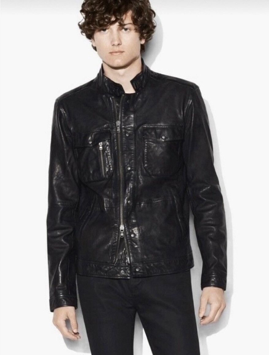 John Varvatos Leather Jacket. Size small Size US S / EU 44-46 / 1 - 1 Thumbnail