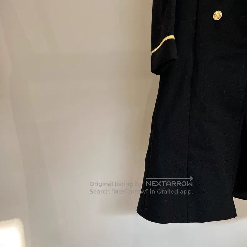 Saint Laurent Paris Saint Laurent Paris Double-breasted Gold Button Wool Coat Size XS / US 0-2 / IT 36-38 - 3 Thumbnail