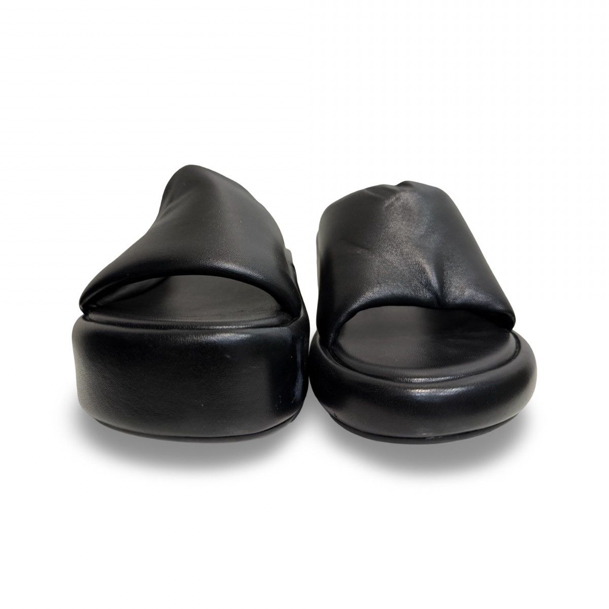 Balenciaga Balenciaga Puffy Leather Platform Mules Size US 8 / IT 38 - 3 Thumbnail