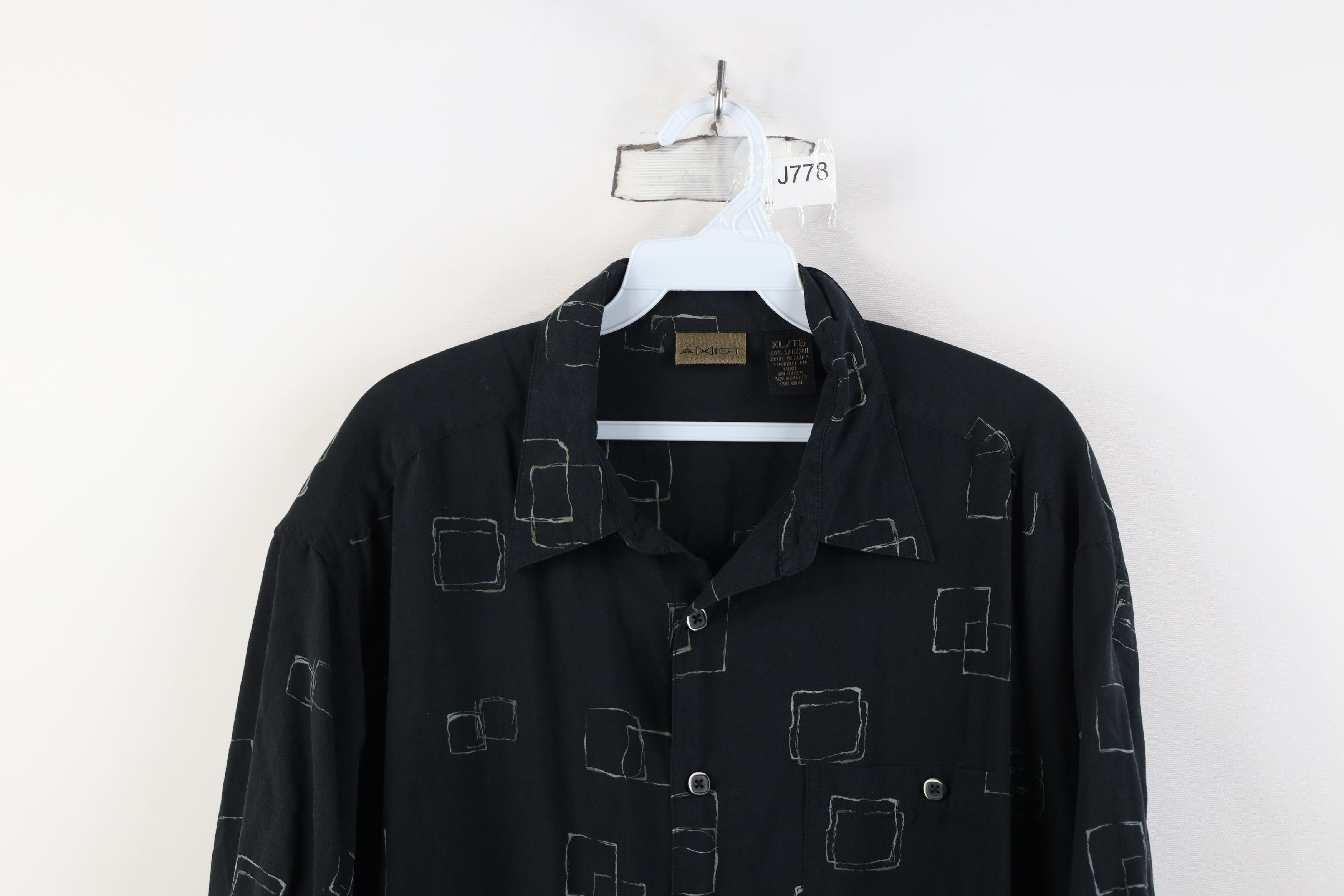Vintage Vintage 90s Y2K Streetwear Silk Short Sleeve Button Shirt Size US XL / EU 56 / 4 - 2 Thumbnail