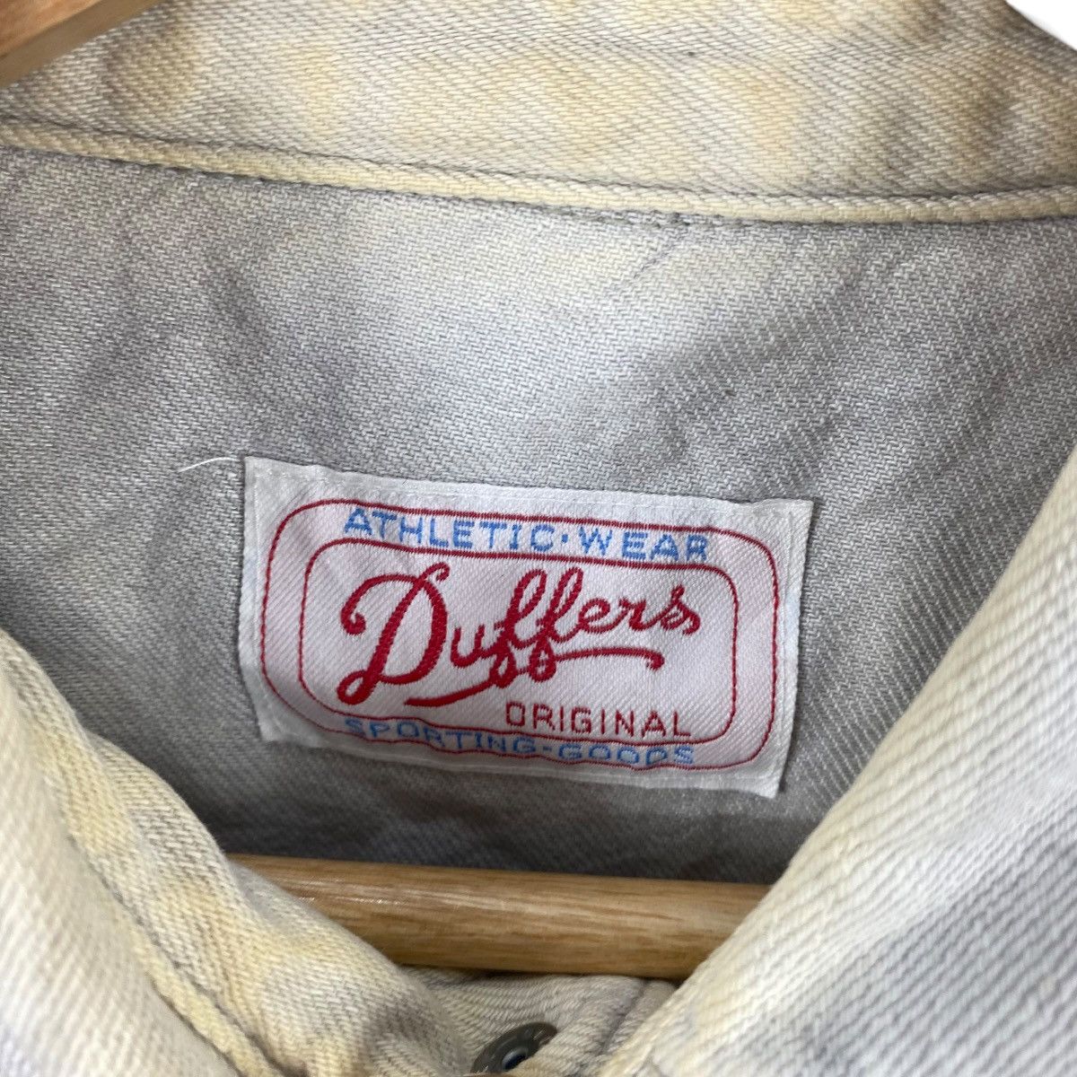 Vintage Vintage DUFFERS ORIGINAL Denim Western Shirt Jacket Light Size US S / EU 44-46 / 1 - 6 Thumbnail