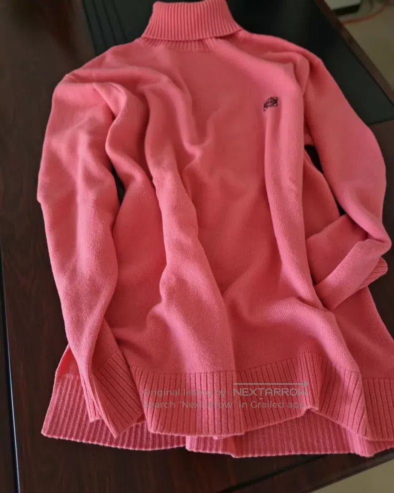 Loewe Loewe Pink high neck sweater, unisex, 100% wool material, Size US M / EU 48-50 / 2 - 3 Thumbnail
