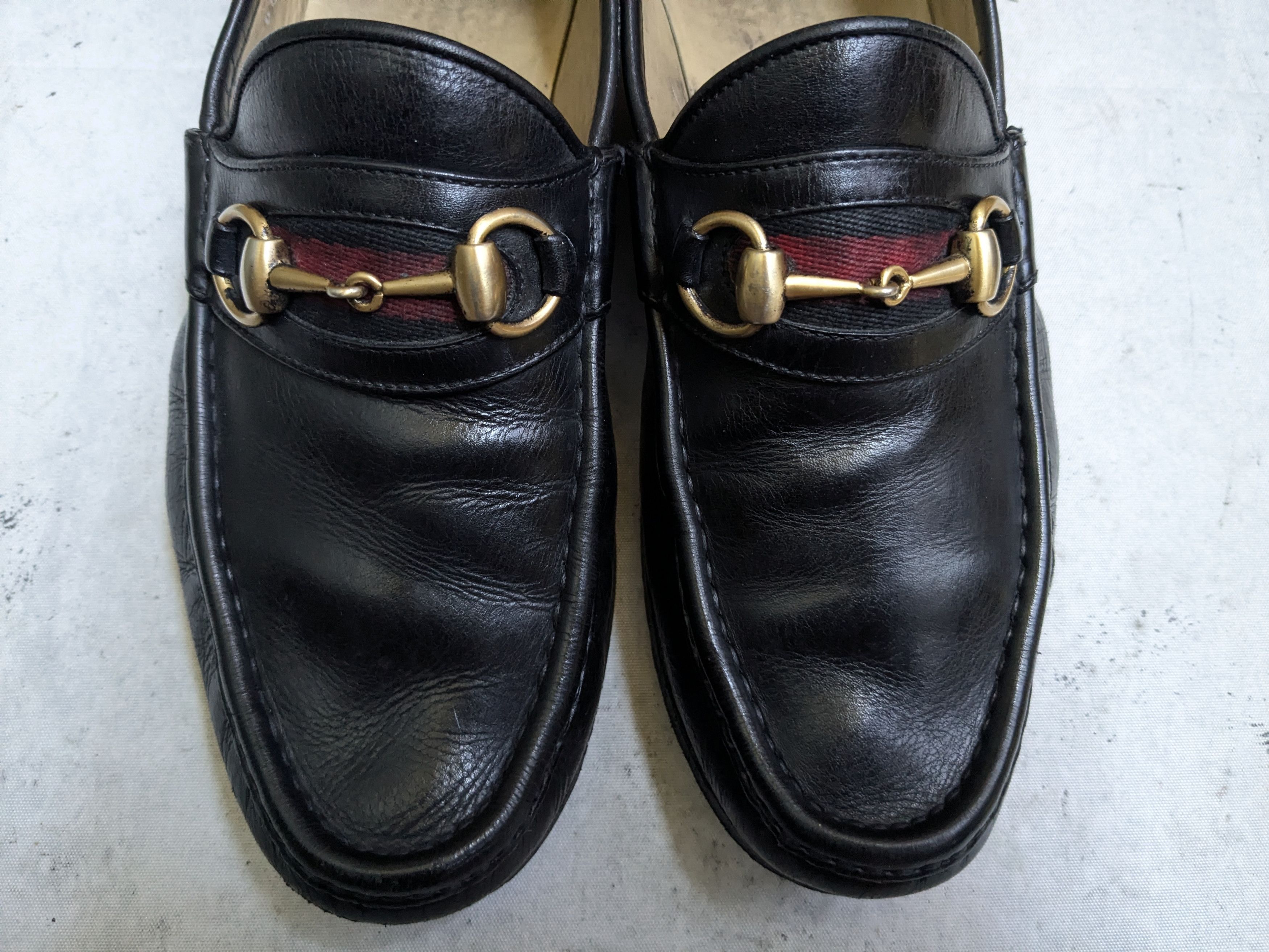 Gucci Gucci Horsebit Loafers Black 8 Leather Size US 8 / EU 41 - 3 Thumbnail