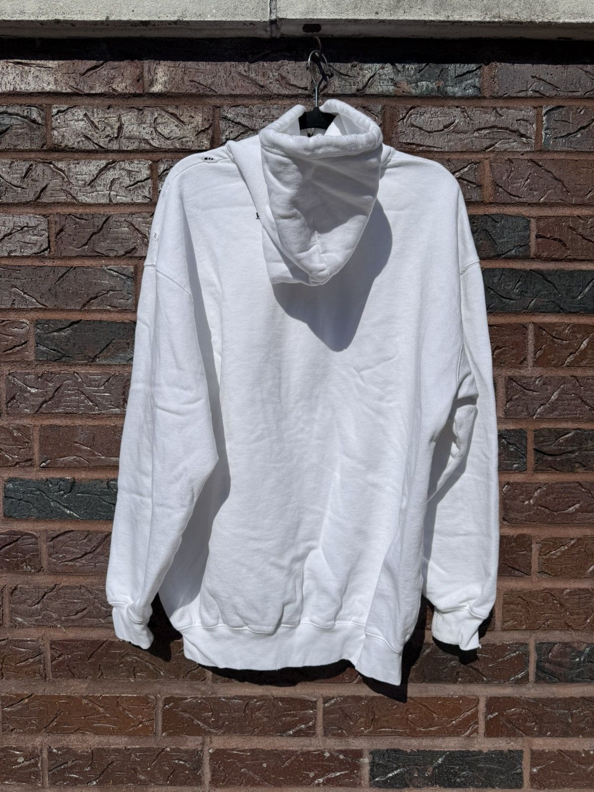Balenciaga Balenciaga Distressed Valentine’s Day I Heart You Hoodie Size US XL / EU 56 / 4 - 5 Thumbnail