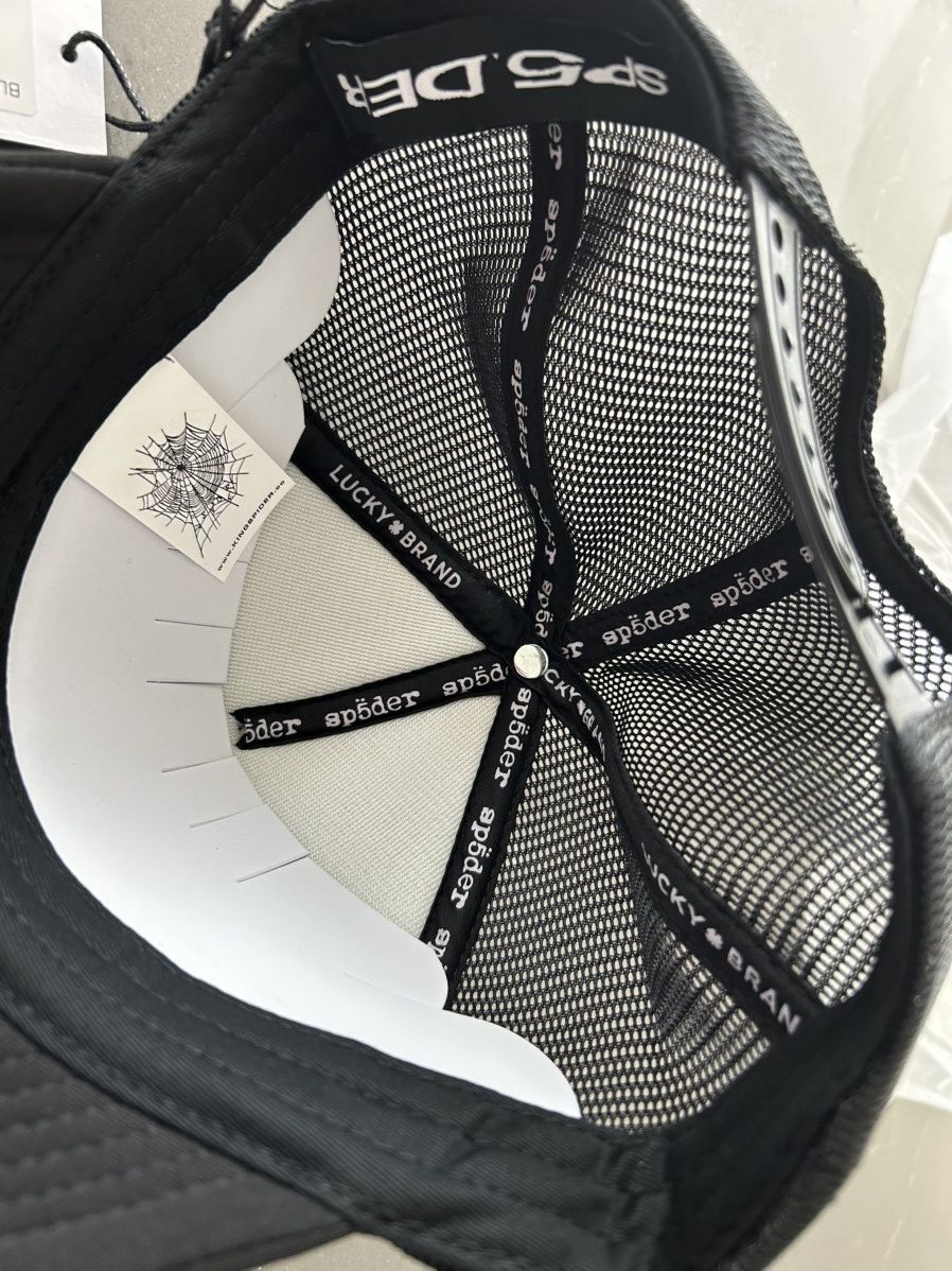 Sp5der SP5DER OG Web V2 Trucker Hat Size ONE SIZE - 9 Thumbnail