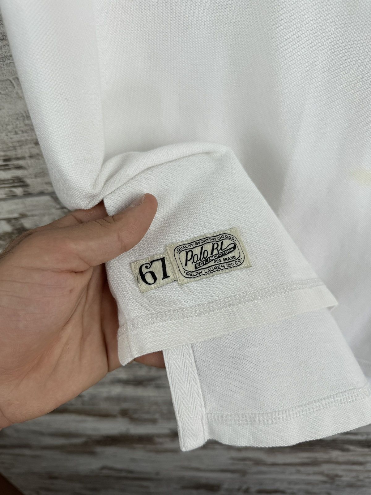 Polo Ralph Lauren × Vintage Mens Vintage Polo Ralph Lauren rugby polos y2k rare t-shirt Size US L / EU 52-54 / 3 - 11 Thumbnail