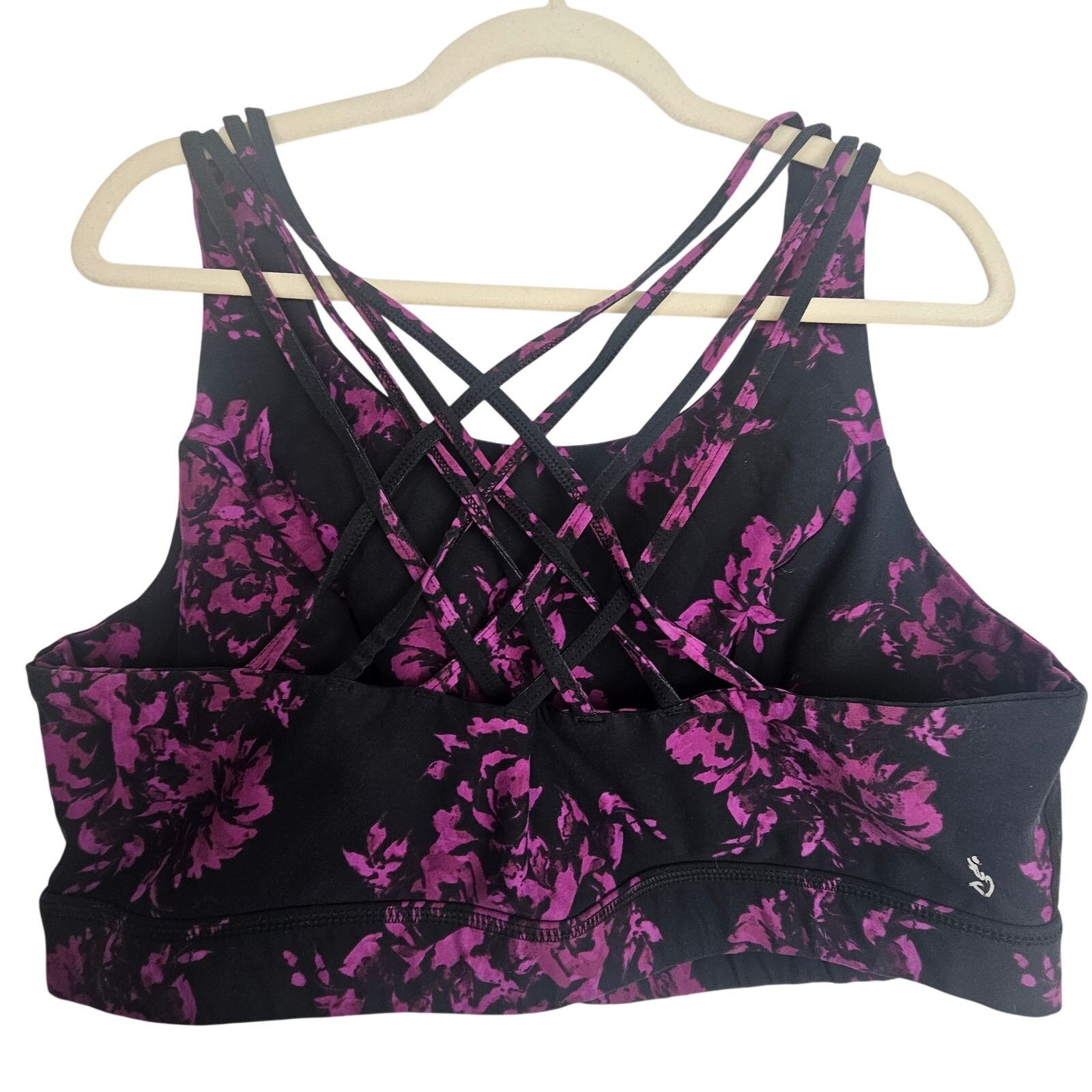 Torrid Torrid Active Women Floral Strappy Sports Bra Size 3X Sporty Size 3XL / US 20-22 - 3 Thumbnail