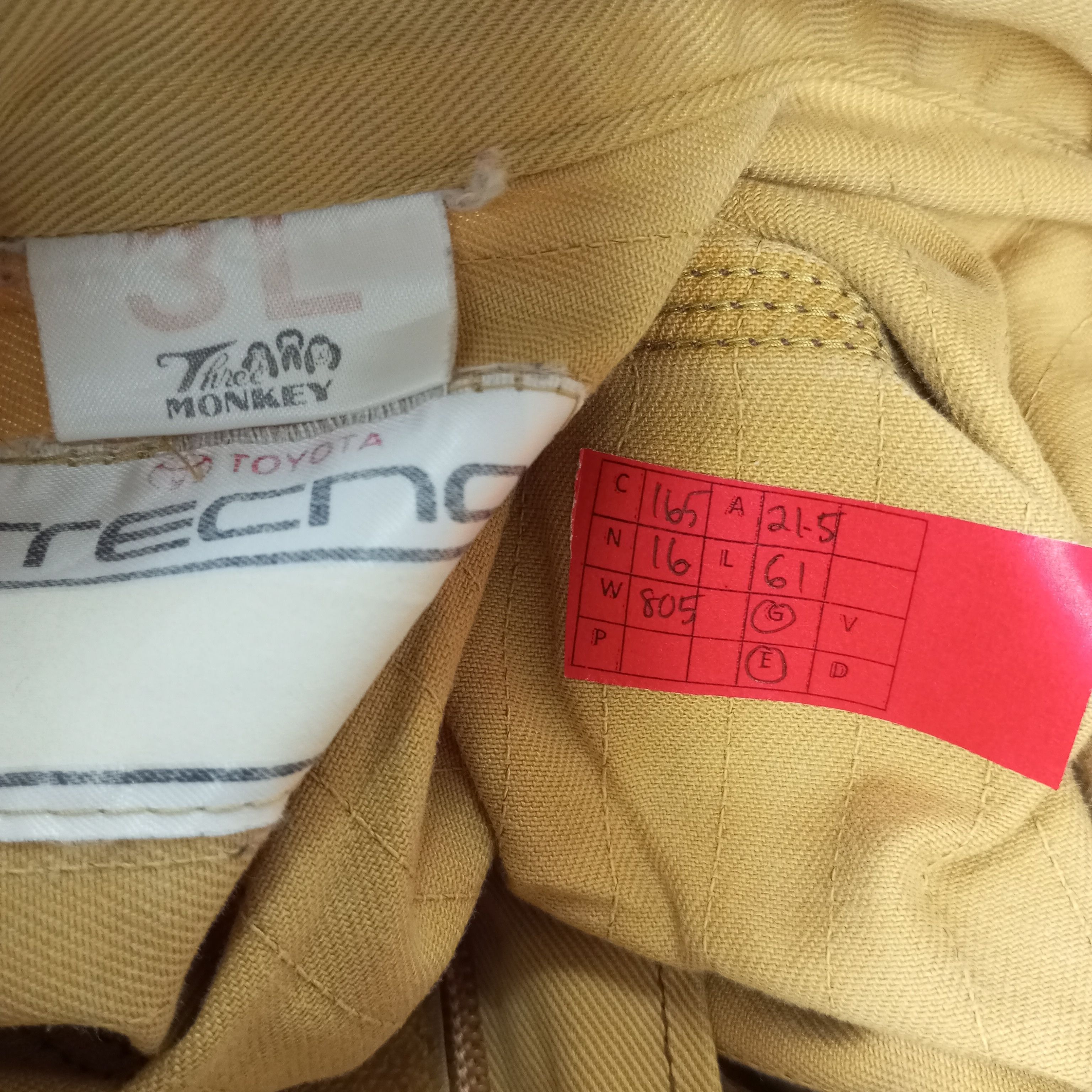 Japanese Brand × Vintage Toyota Tecno Motorsports Racing Style Coverall Jacket Size US M / EU 48-50 / 2 - 14 Thumbnail