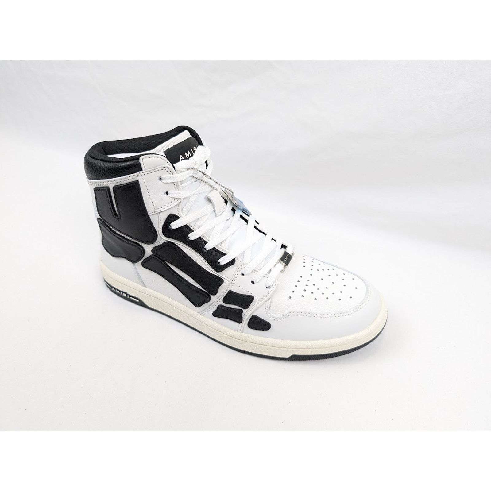 Amiri o1rshd1 Skel top hi / Skeleton high top Sneakers Size US 12 / EU 45 - 3 Thumbnail